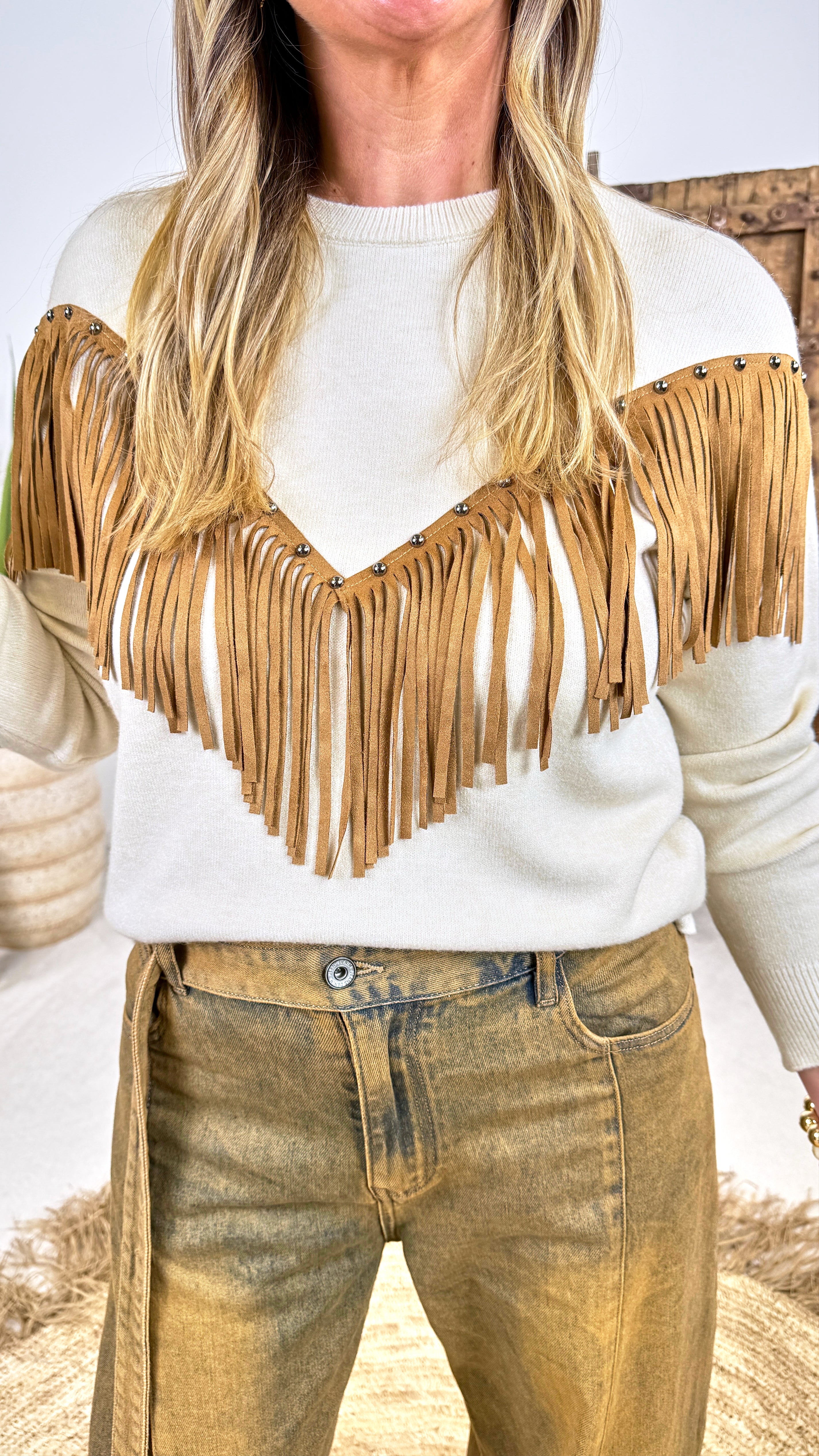 Strickpullover Wichita Spirit *Creme*