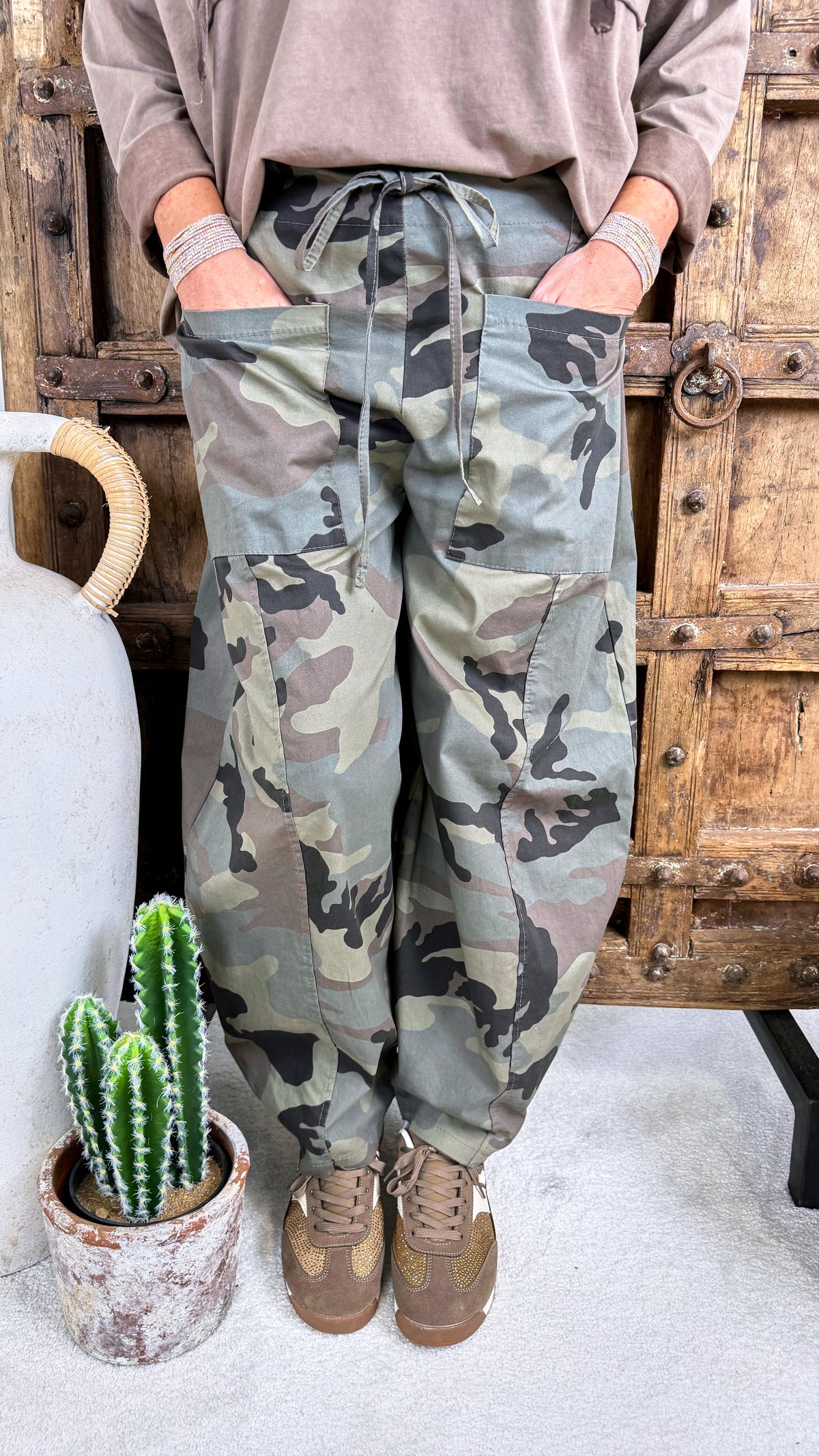 Hose Brigadoon *Khaki-Dunkel*