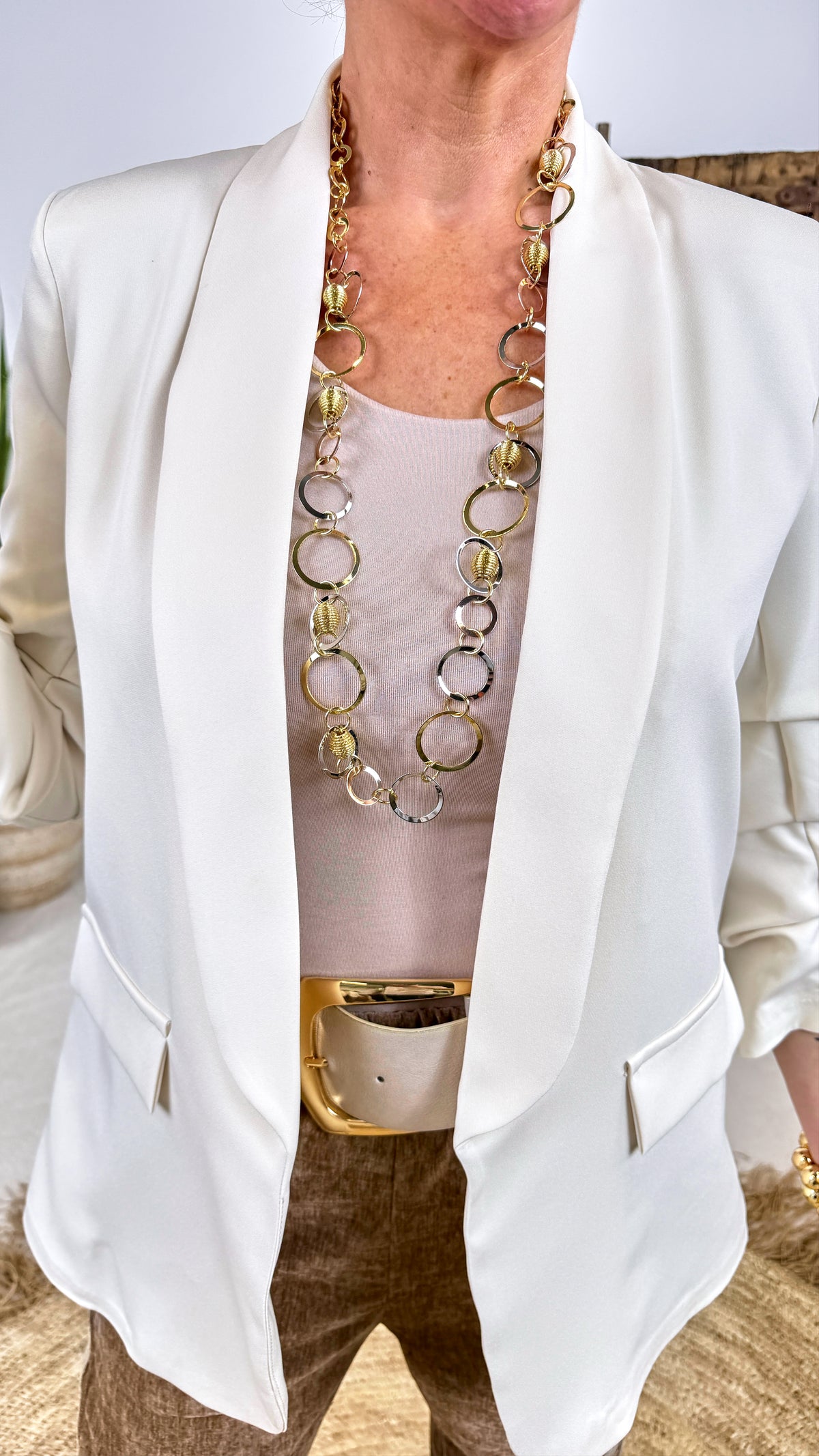Blazer Strong Woman *Creme*