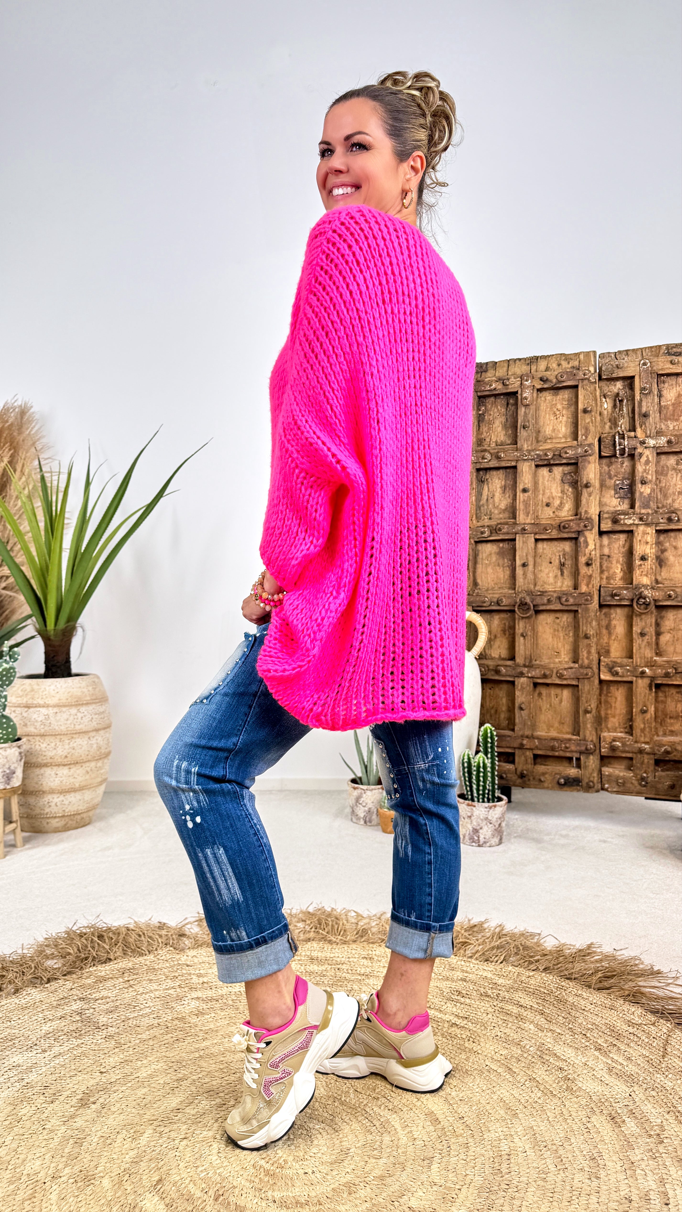 Strickpullover Autumn Magic *Pink*