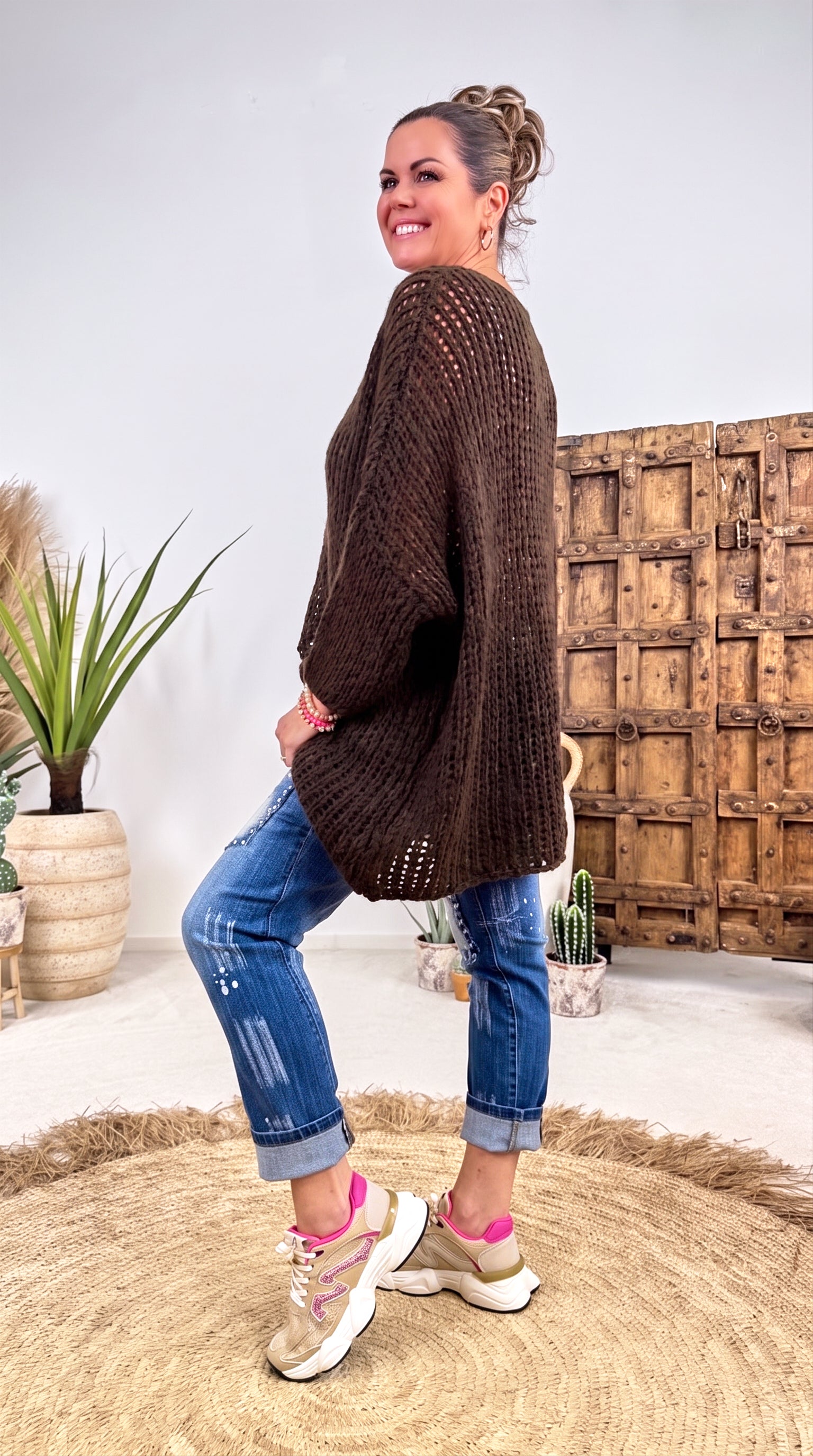 Strickpullover Autumn Magic *Schoko*