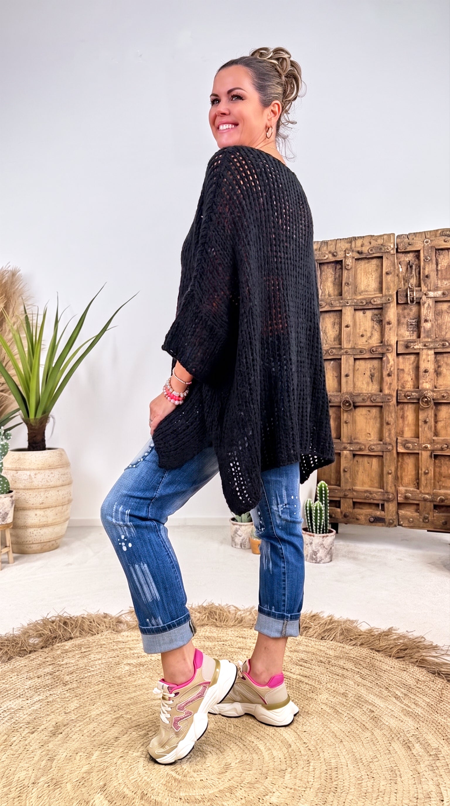 Strickpullover Autumn Magic *Schwarz*