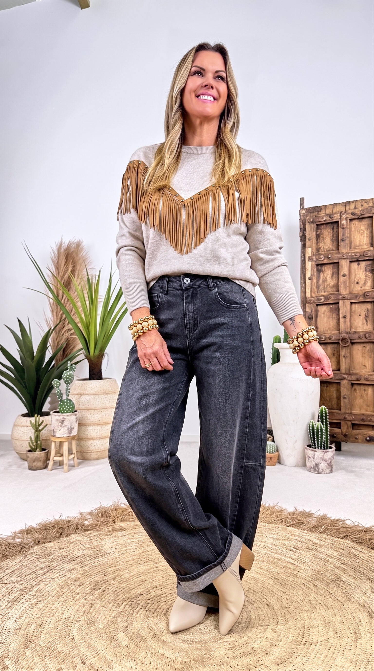 Strickpullover Wichita Spirit *Beige*