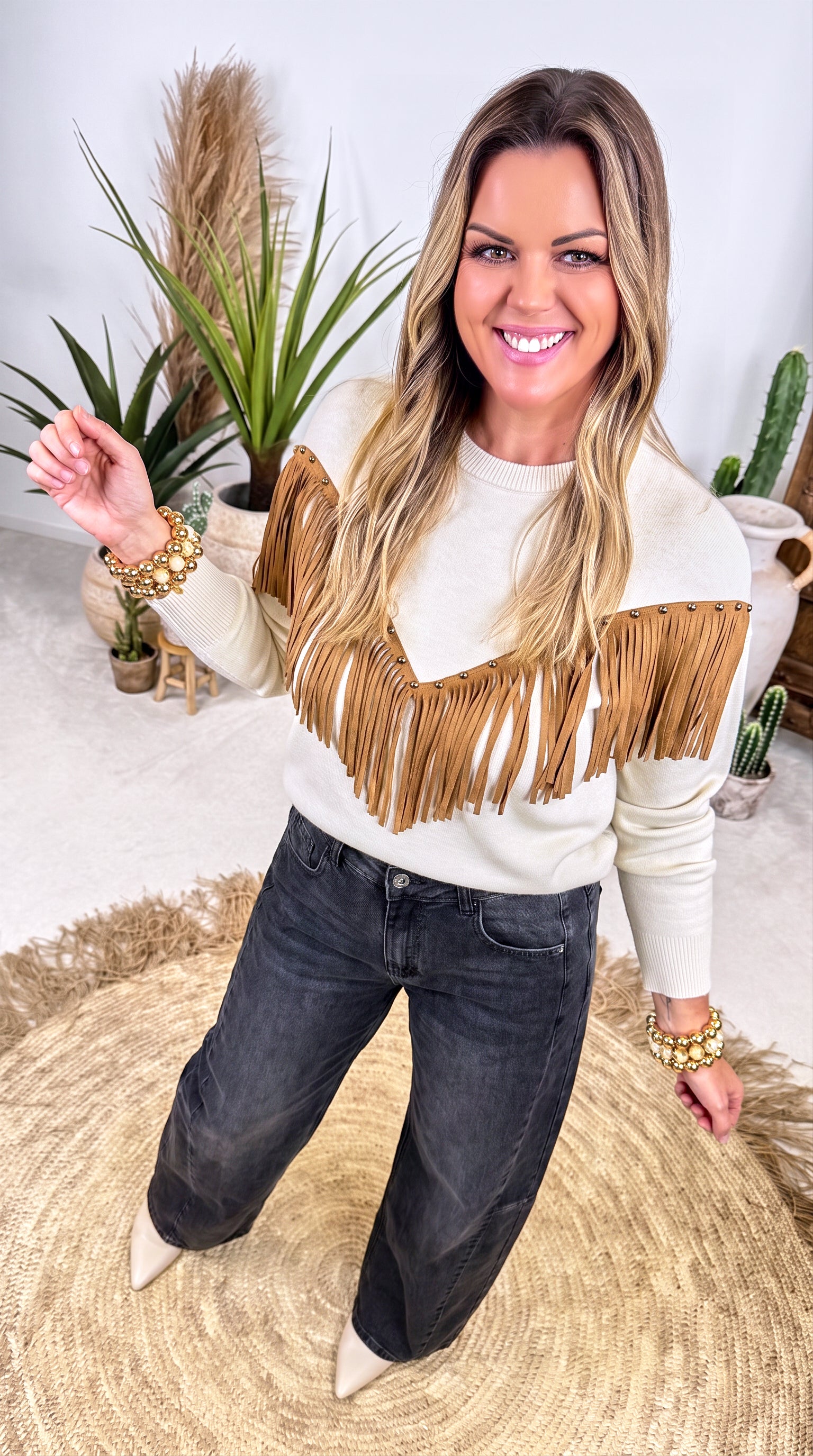 Strickpullover Wichita Spirit *Beige*