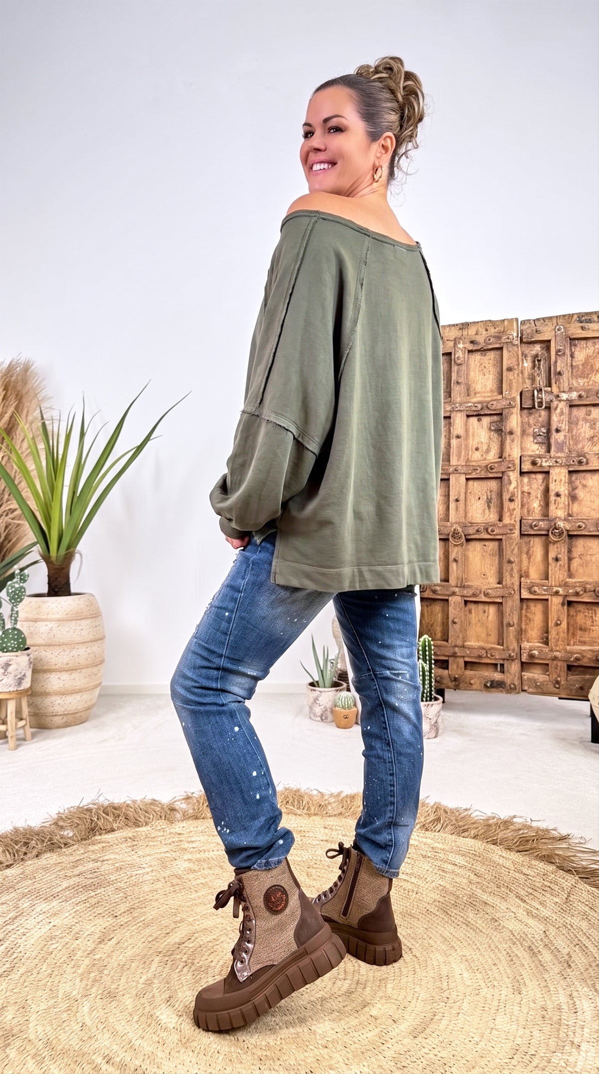 Sweatshirt Alva *Khaki*