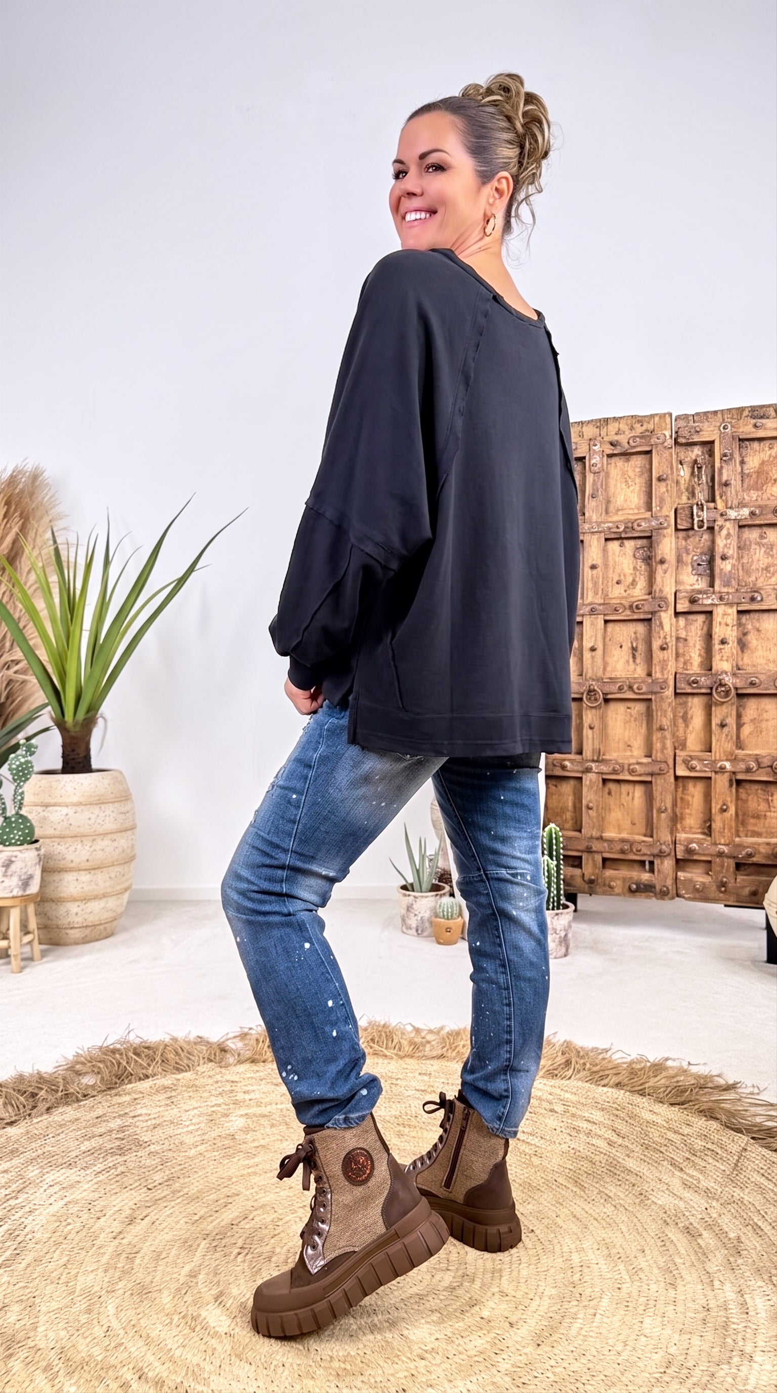 Sweatshirt Alva *Schwarz*