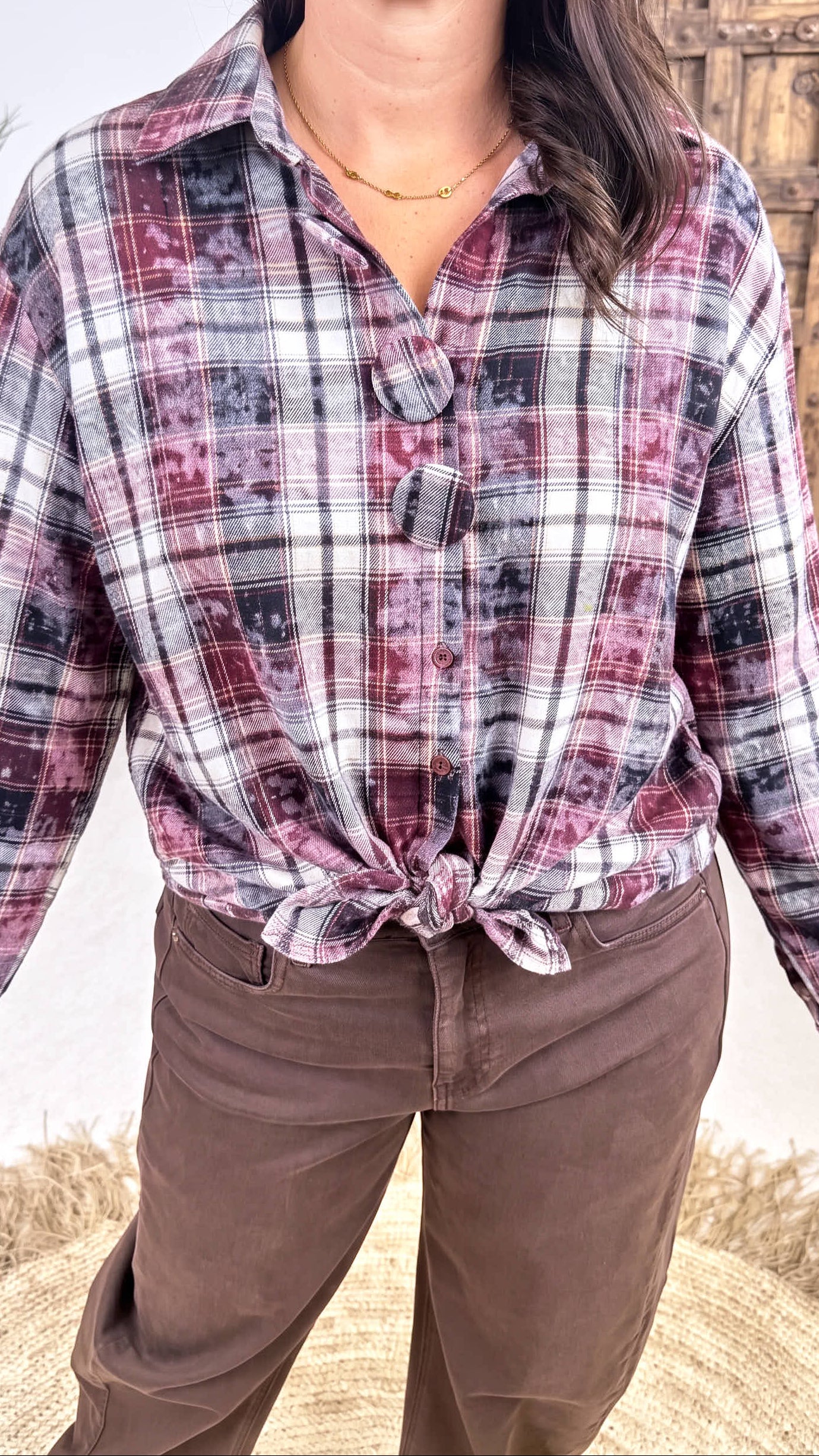 Bluse Lyrina *Bordeaux*