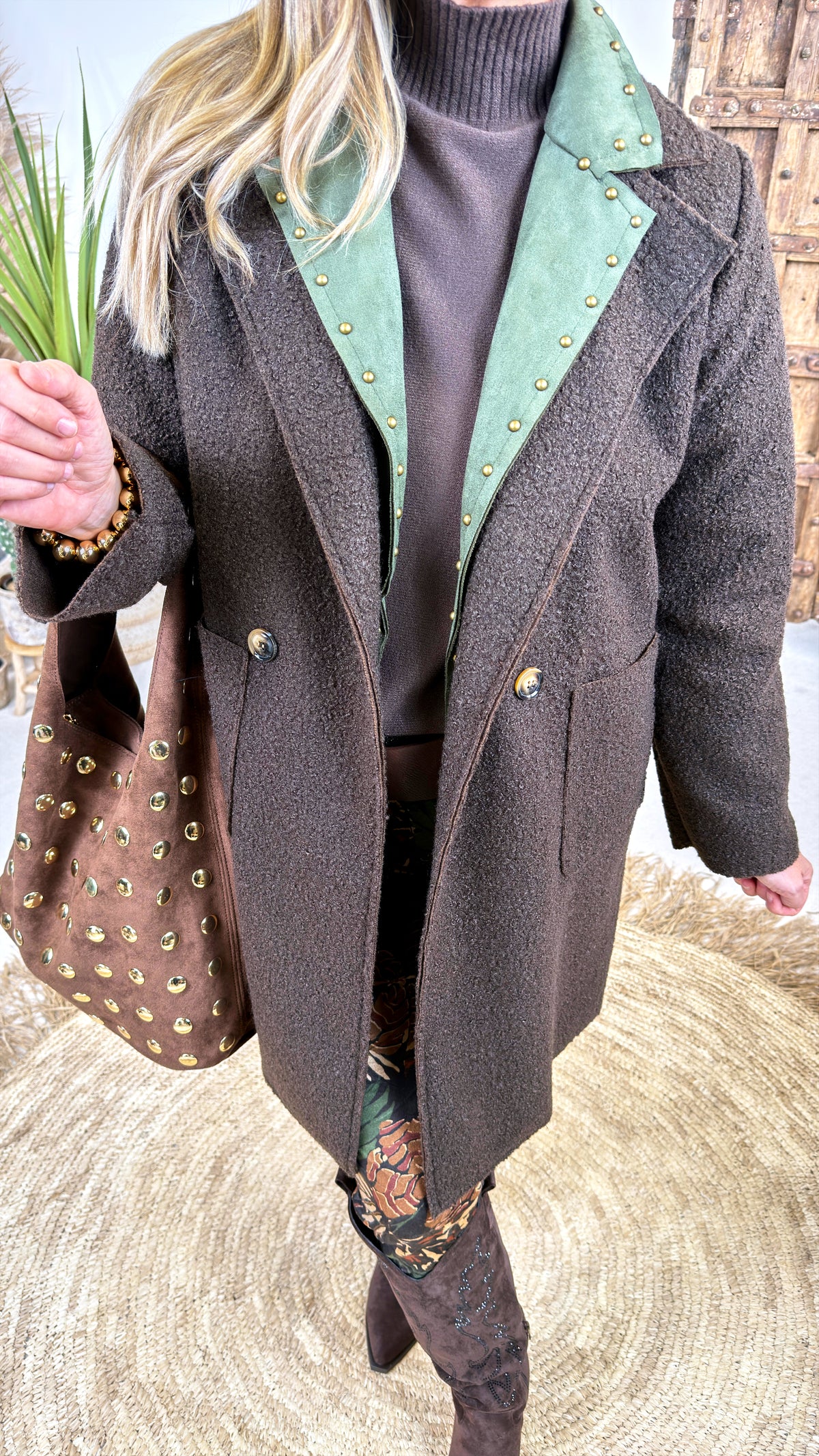 Boucle Mantel Nadir *Schoko*