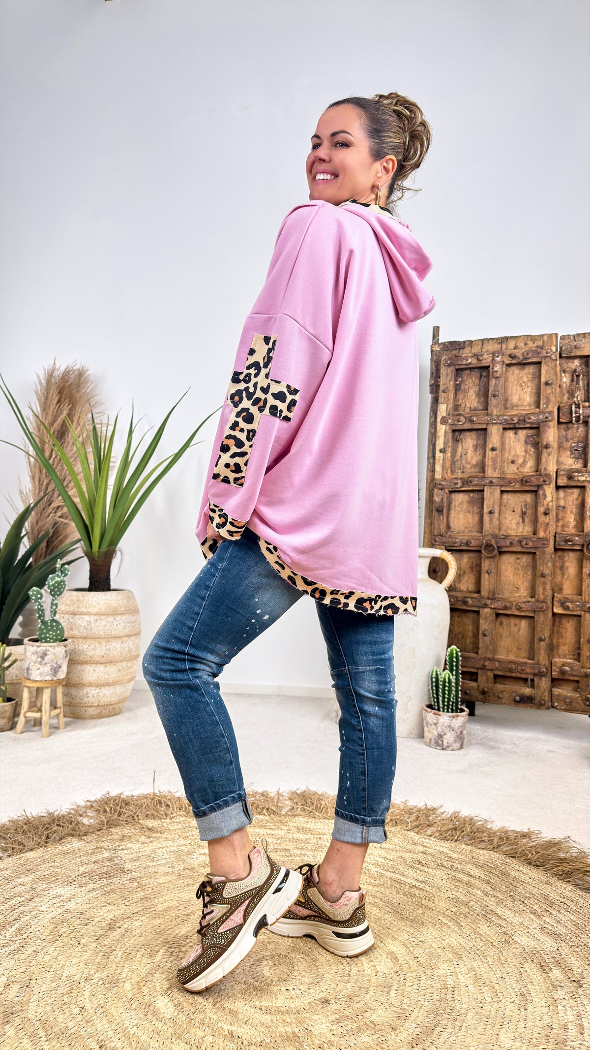 Hoodie  Forest Trail *Rosa*
