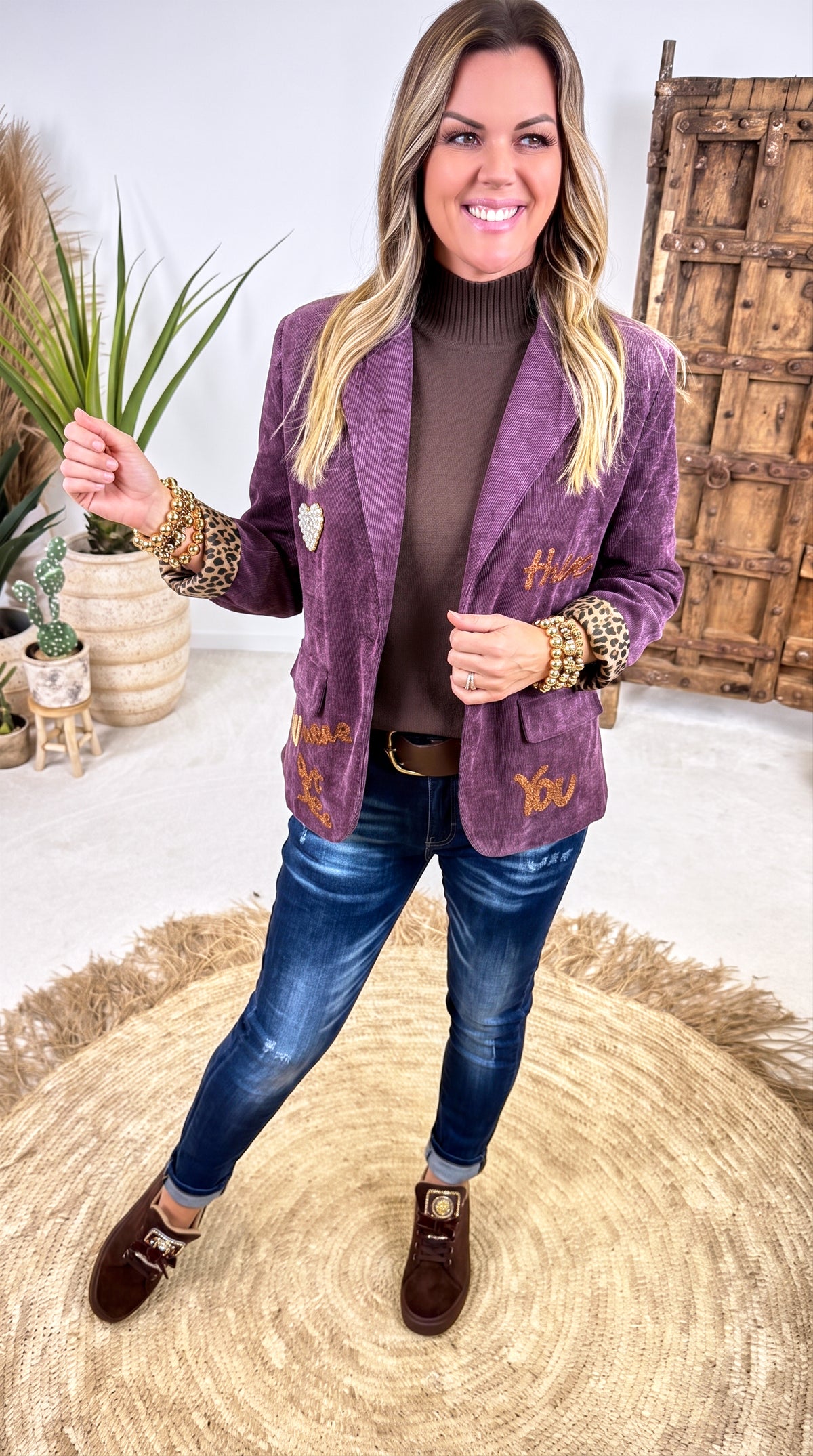 Blazer Songline *Bordeaux*