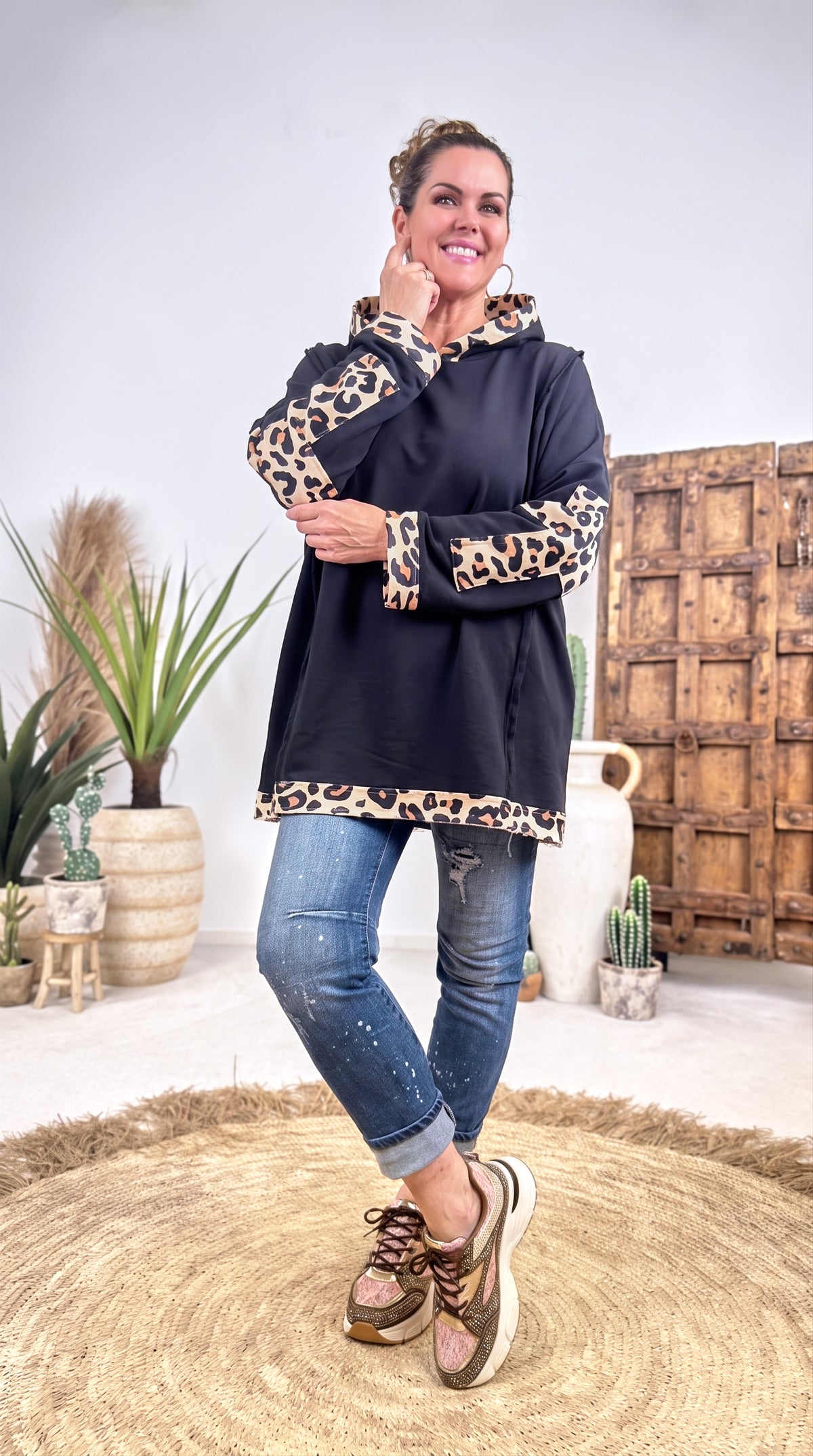 Hoodie  Forest Trail *Schwarz*