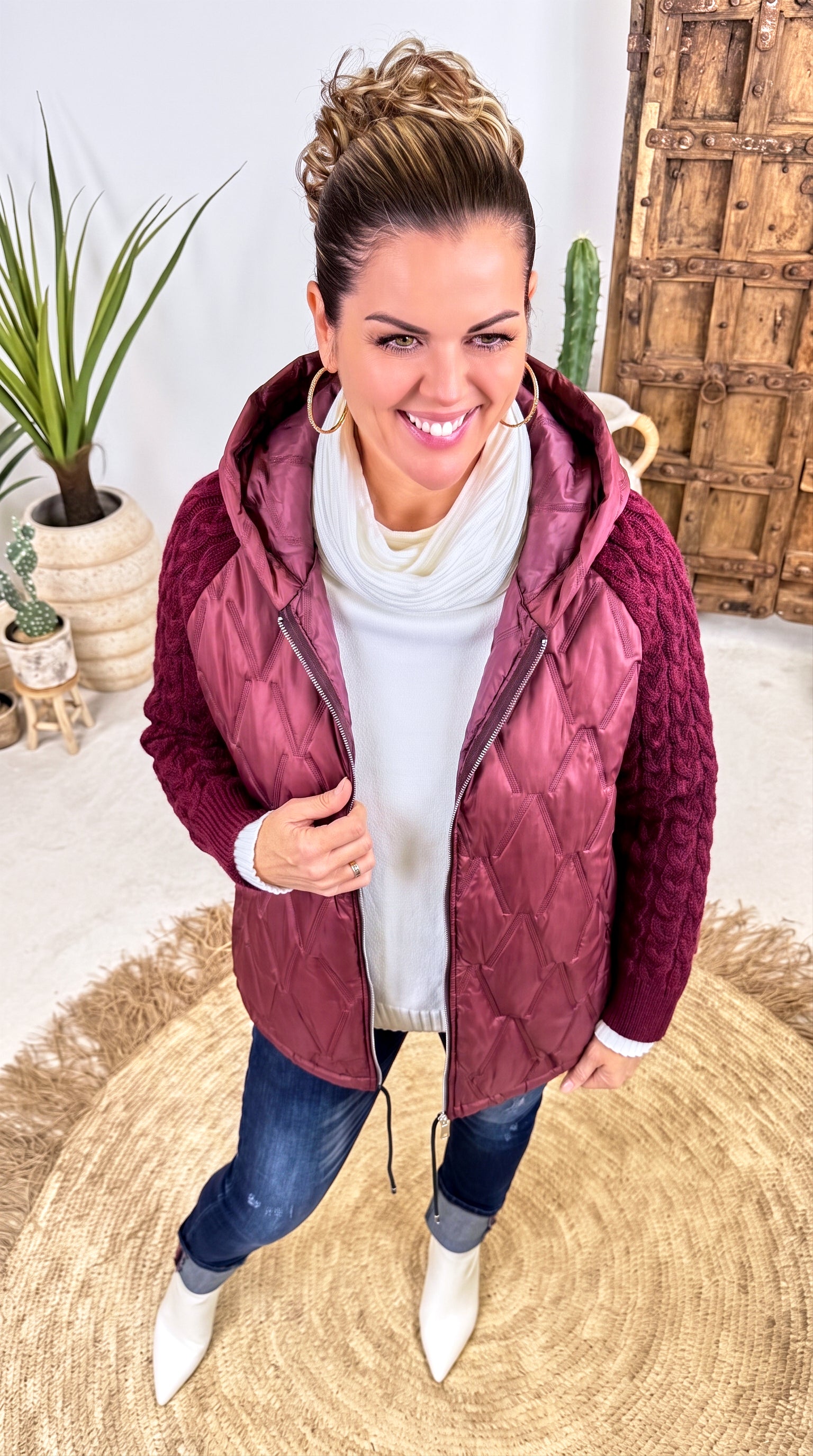 Jacke Amber Falls *Bordeaux*