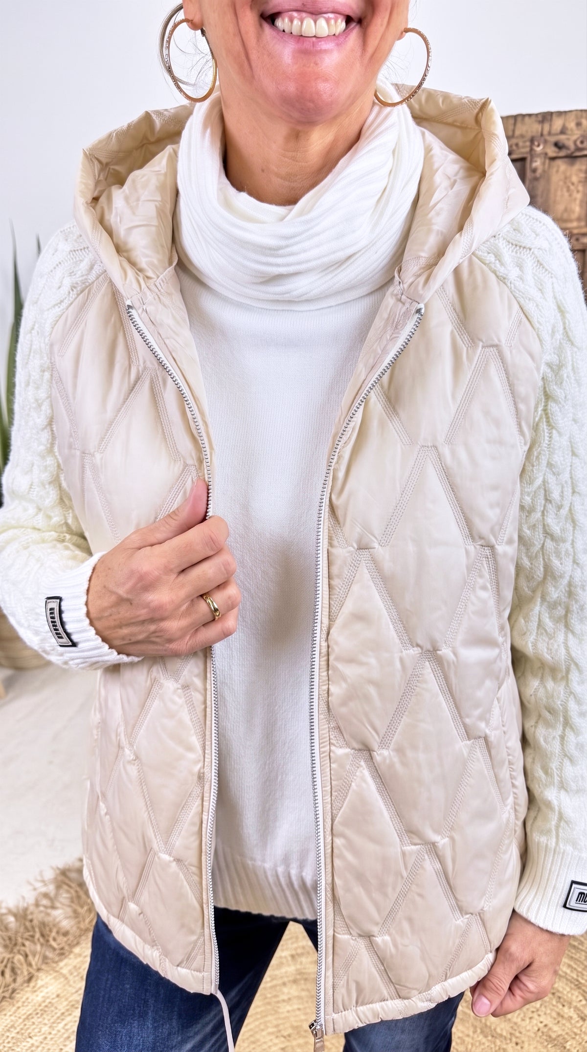 Jacke Amber Falls *Creme* (lieferbar ab 13.9.26)