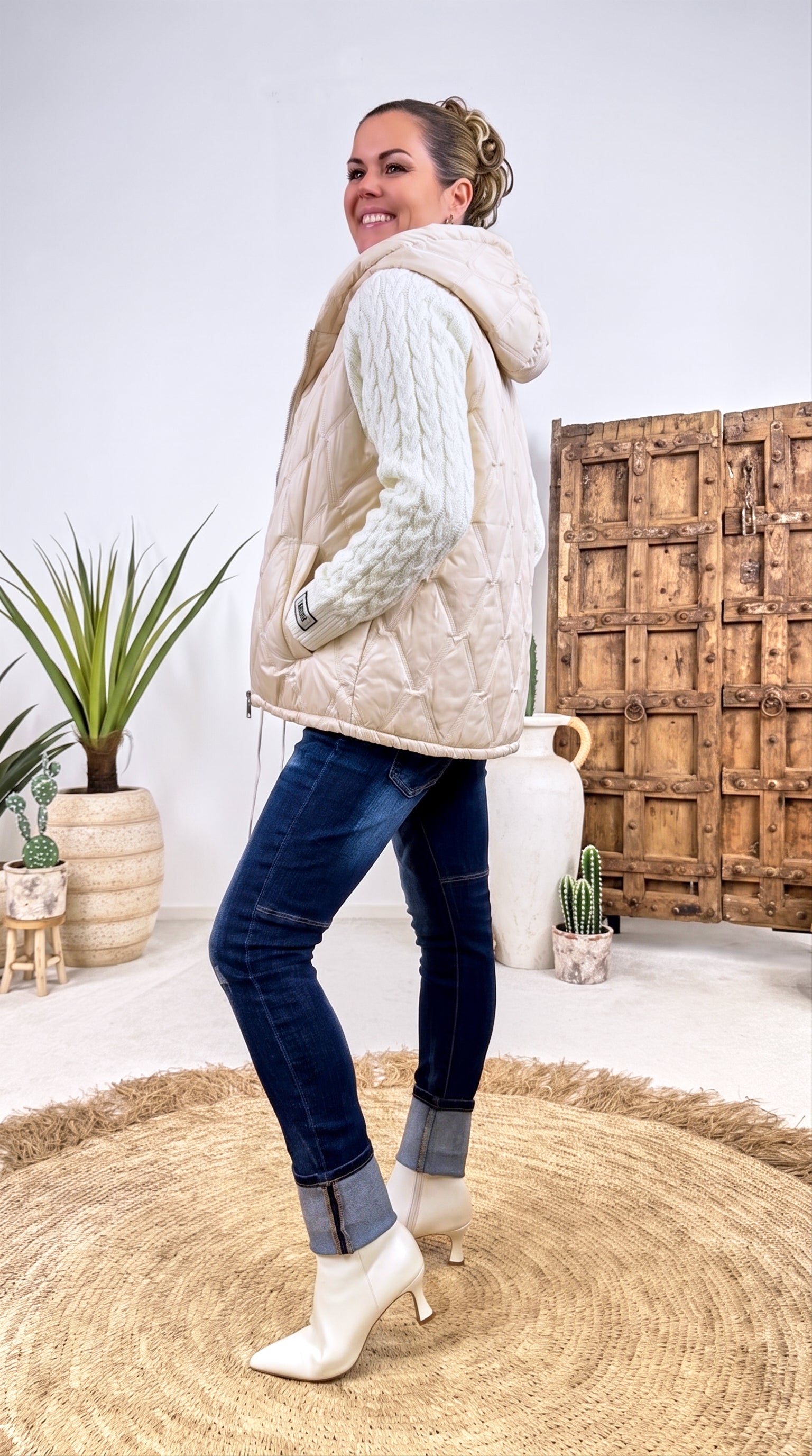 Jacke Amber Falls *Creme* (lieferbar ab 13.9.26)
