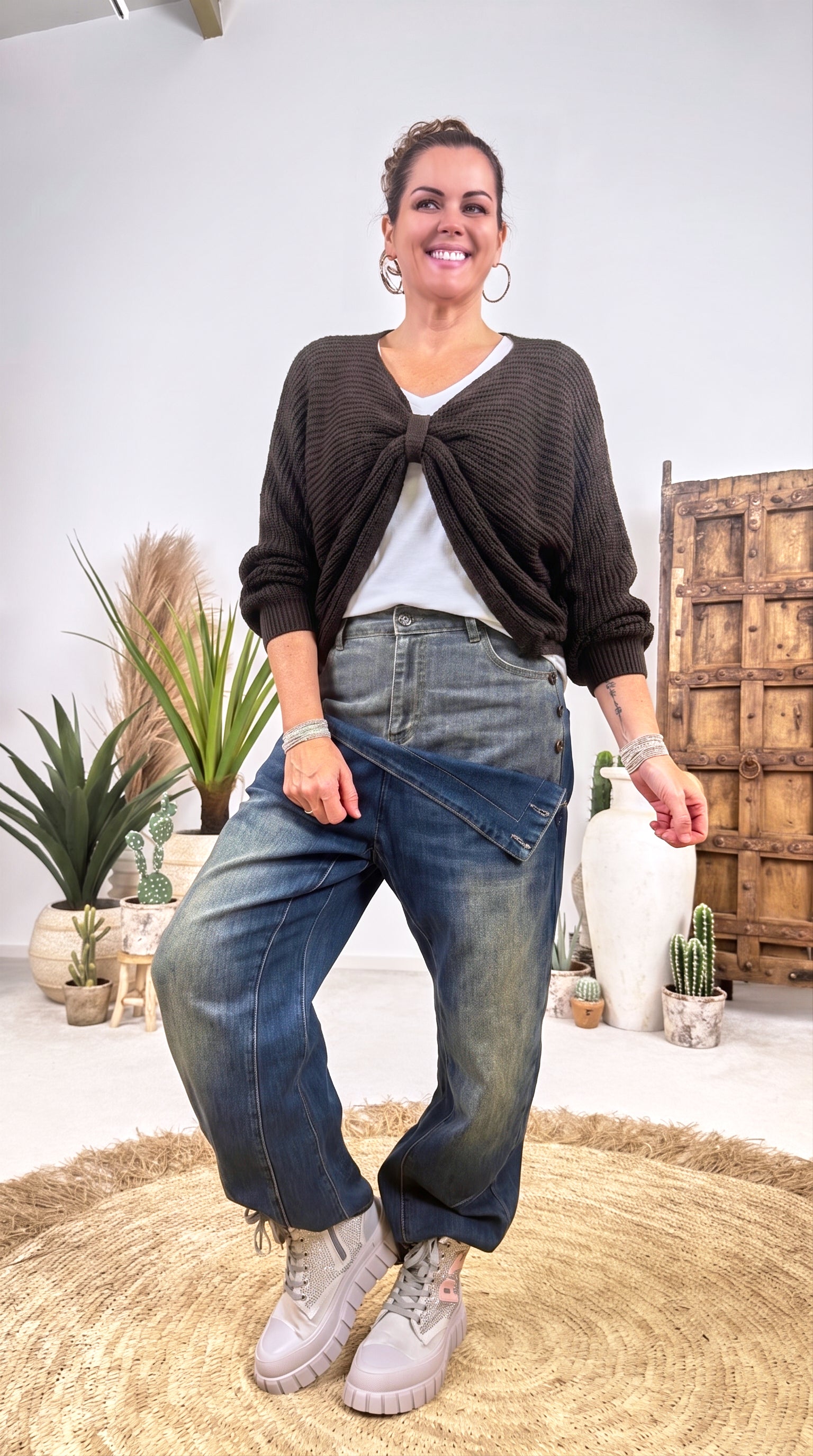 Strickshirt Autumn Layer *Schoko*