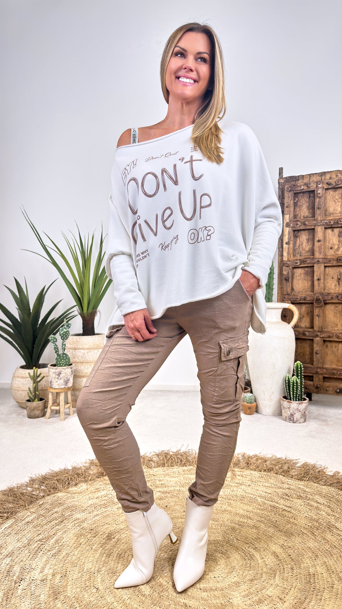 Sweatshirt Manifesto *Weiß*