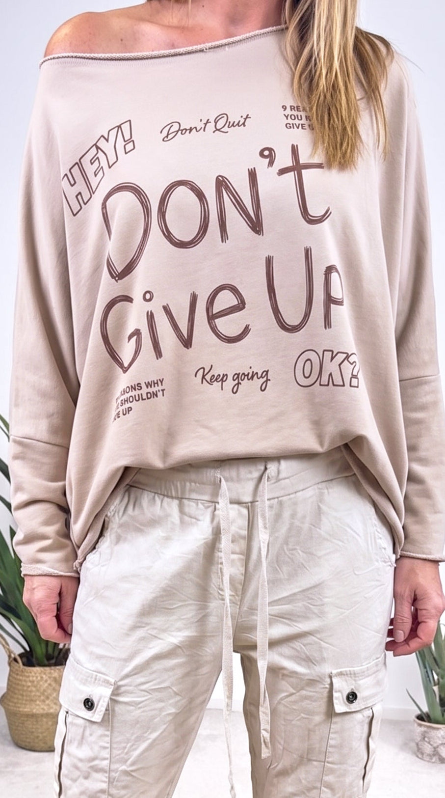 Sweatshirt Manifesto *Creme*
