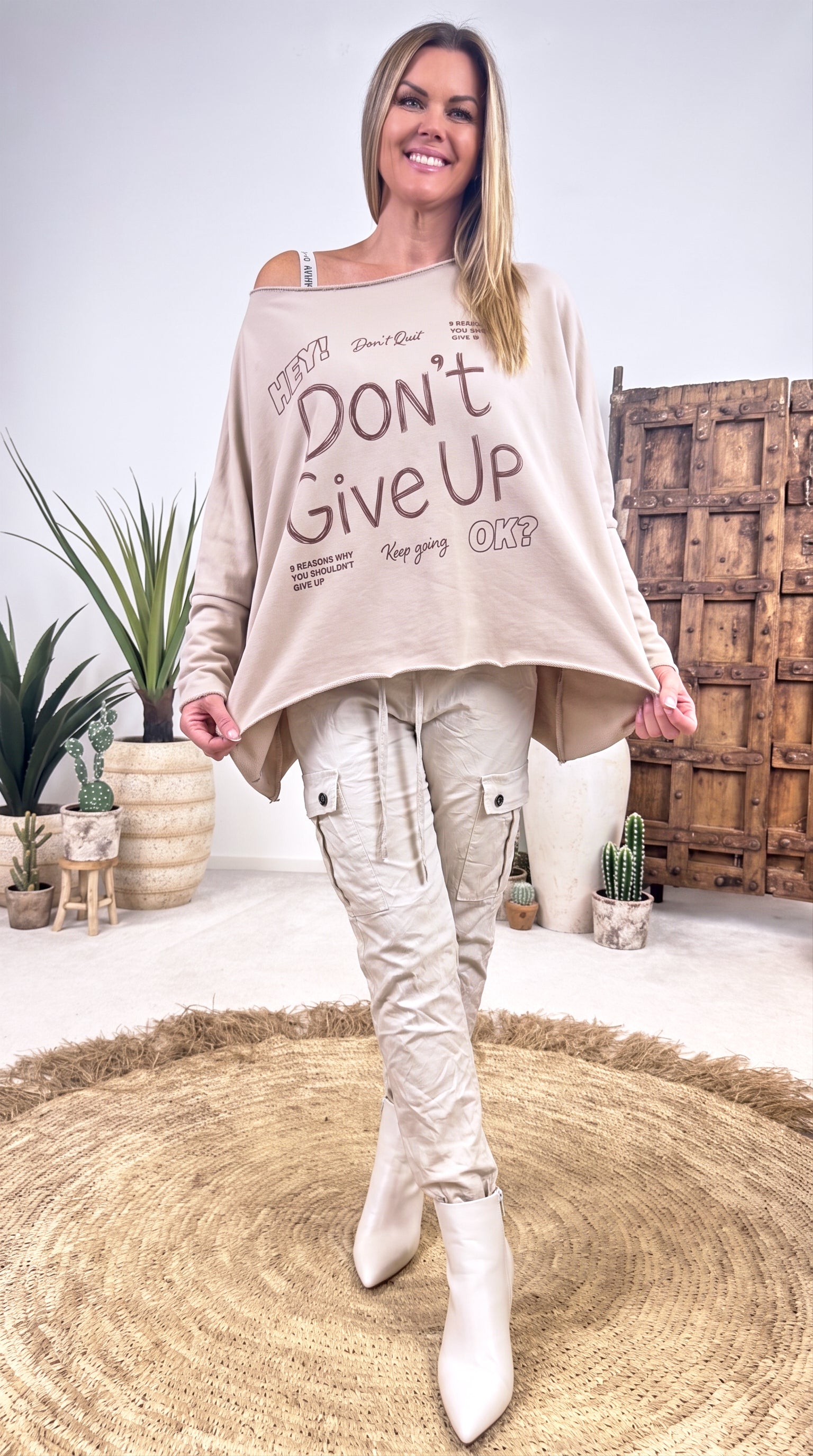 Sweatshirt Manifesto *Creme*