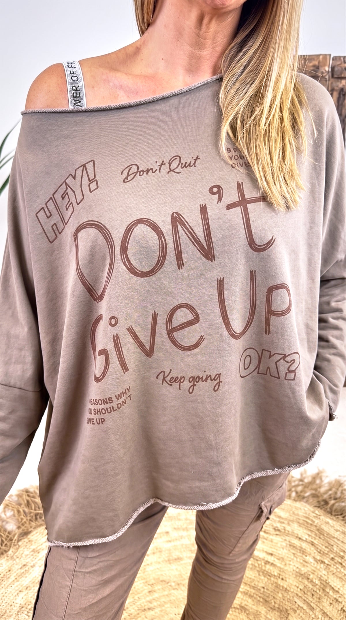 Sweatshirt Manifesto *Taupe*
