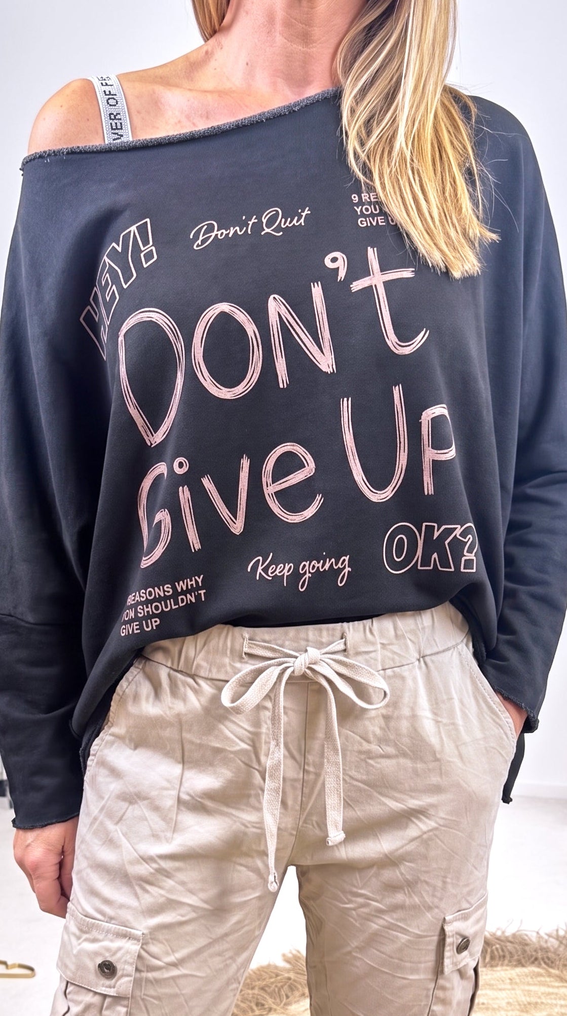 Sweatshirt Manifesto *Schwarz*