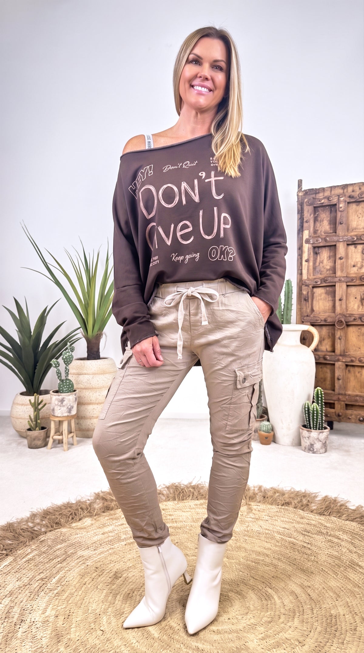 Sweatshirt Manifesto *Schoko*