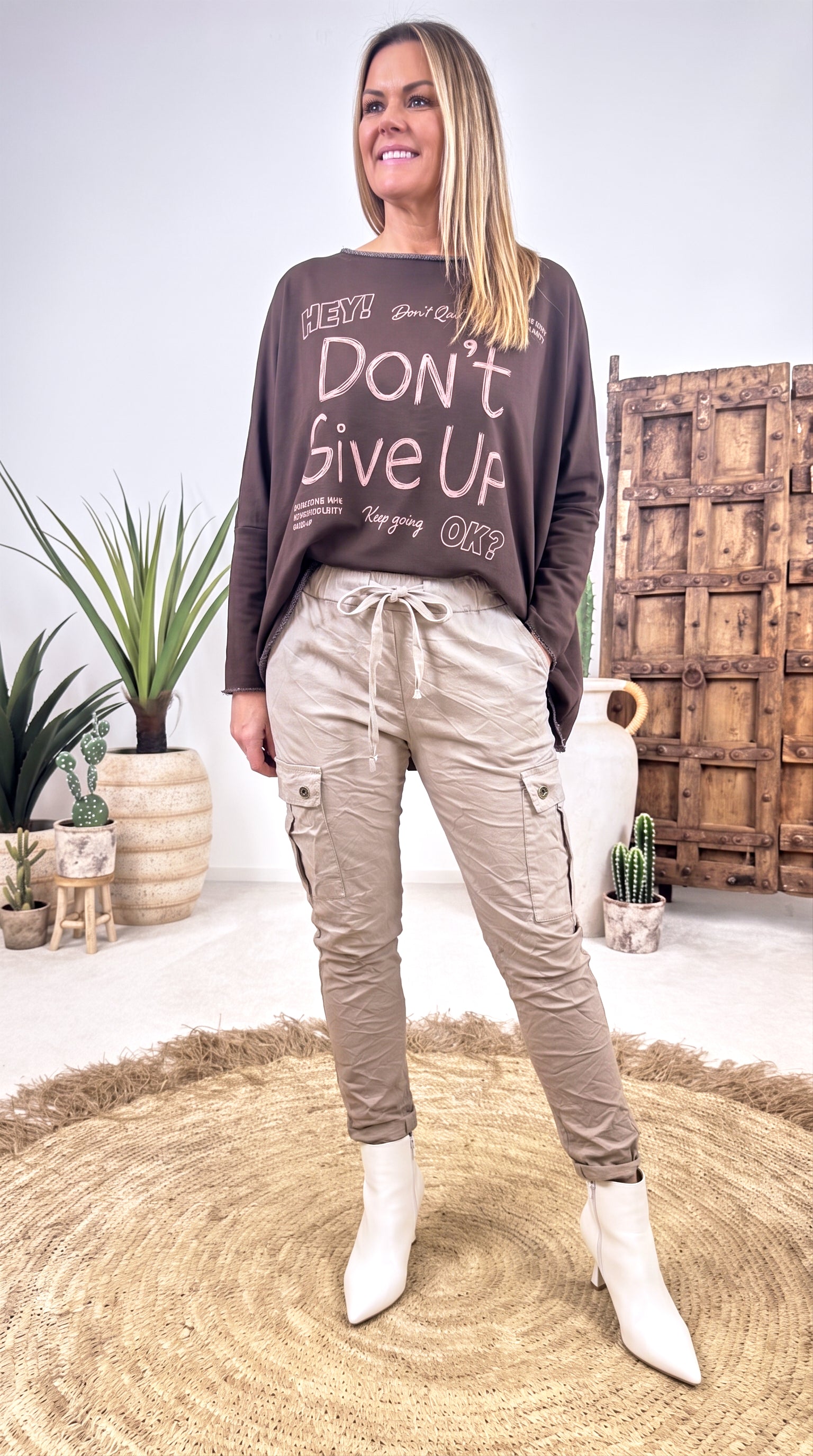 Sweatshirt Manifesto *Schoko*