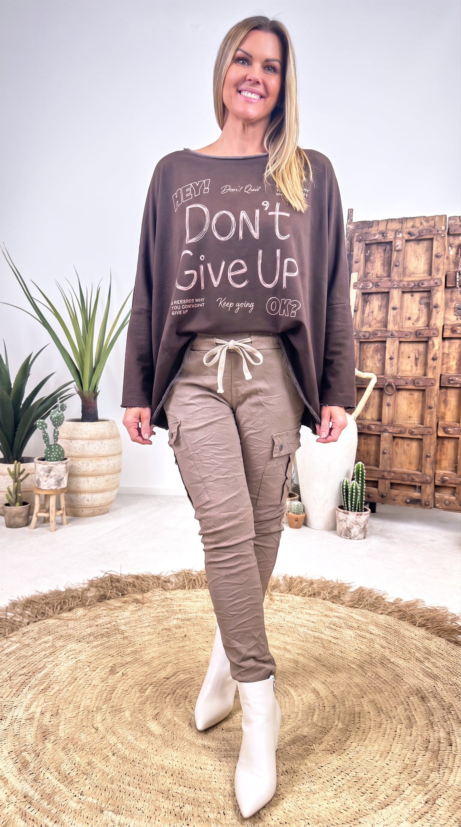Sweatshirt Manifesto *Schoko*