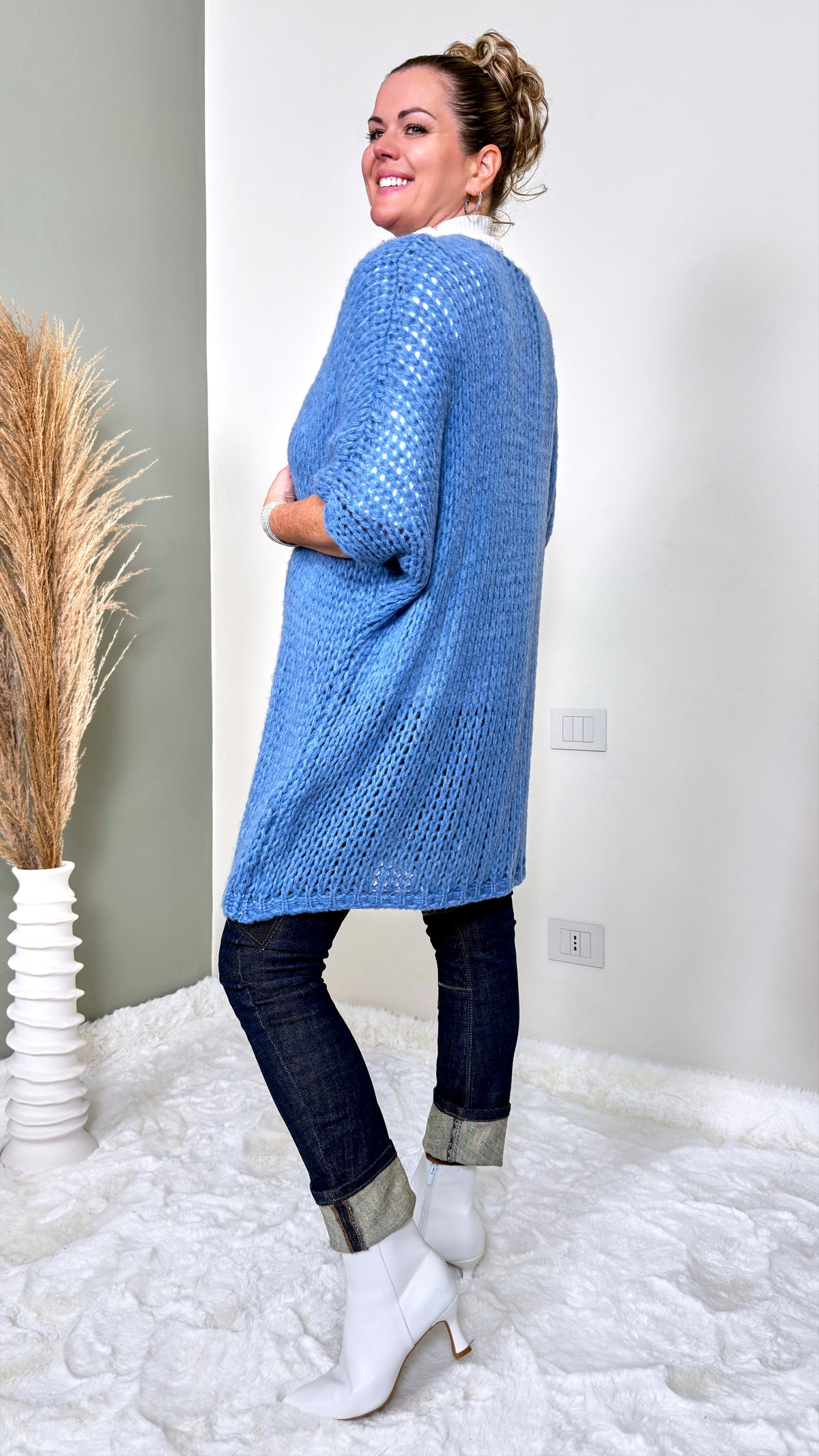 Strickjacke Aveline *Hellblau*