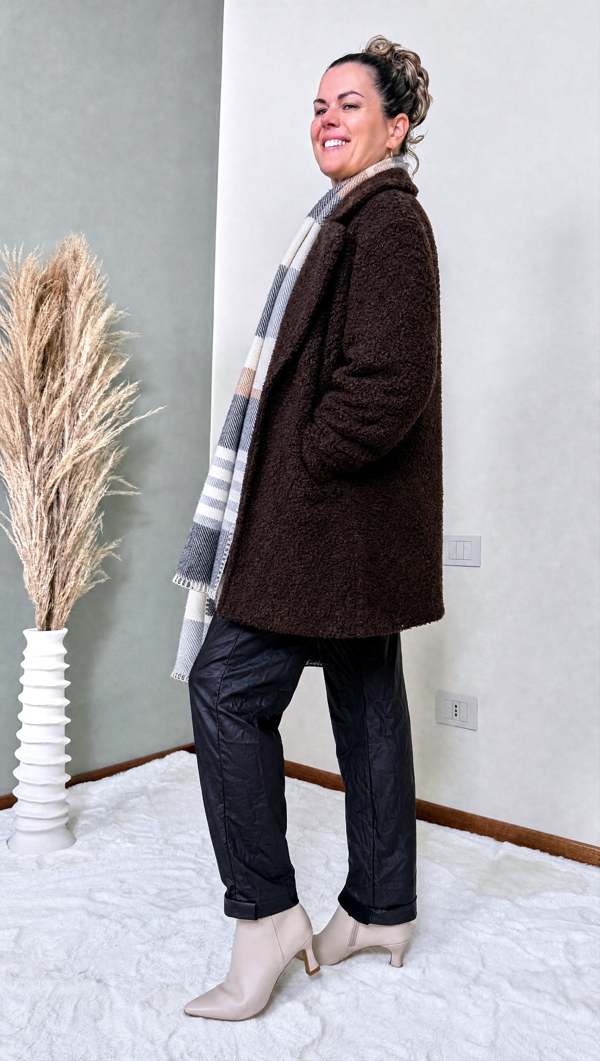 Strickjacke Mireille *Schoko*