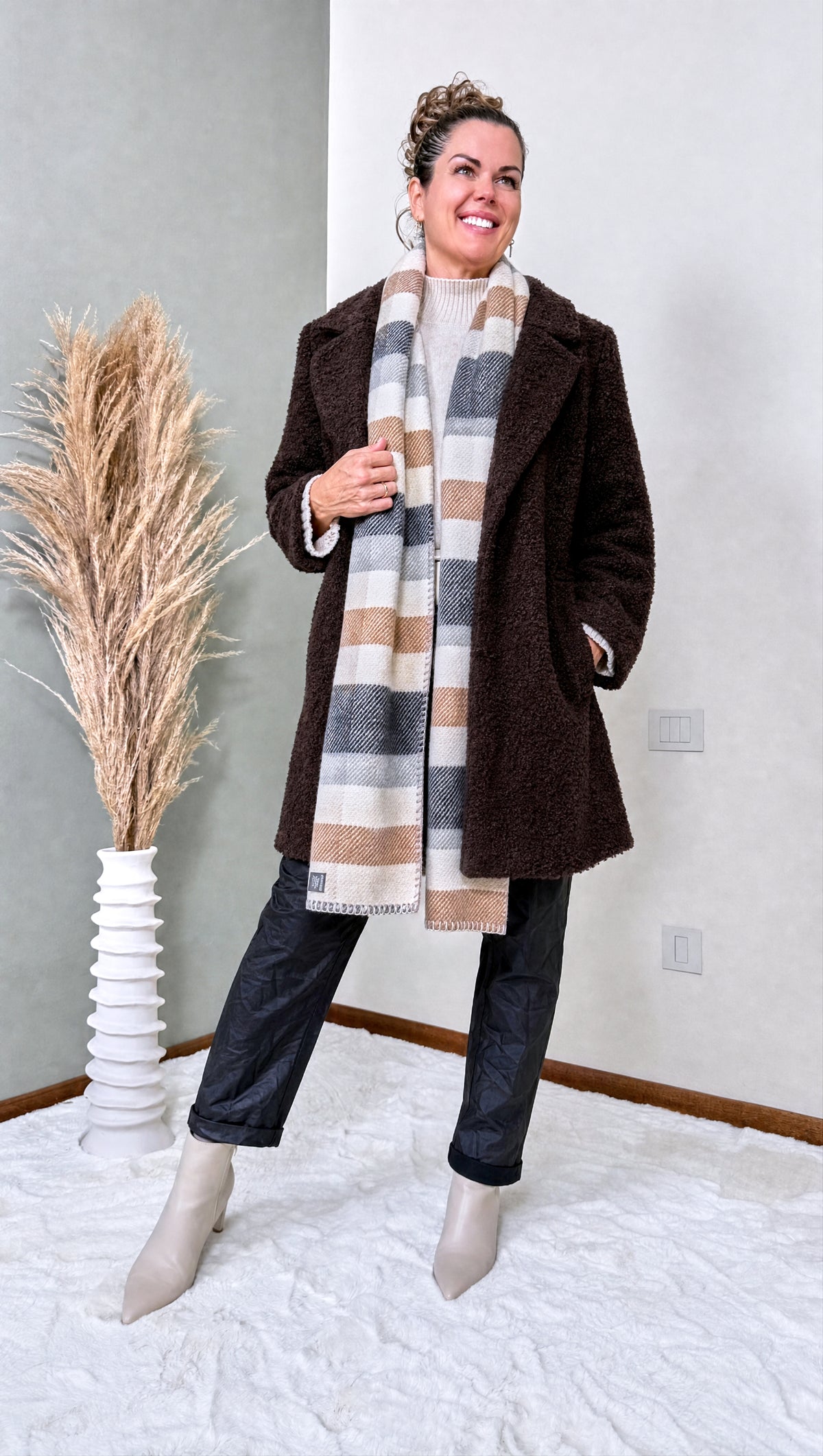 Strickjacke Mireille *Schoko*