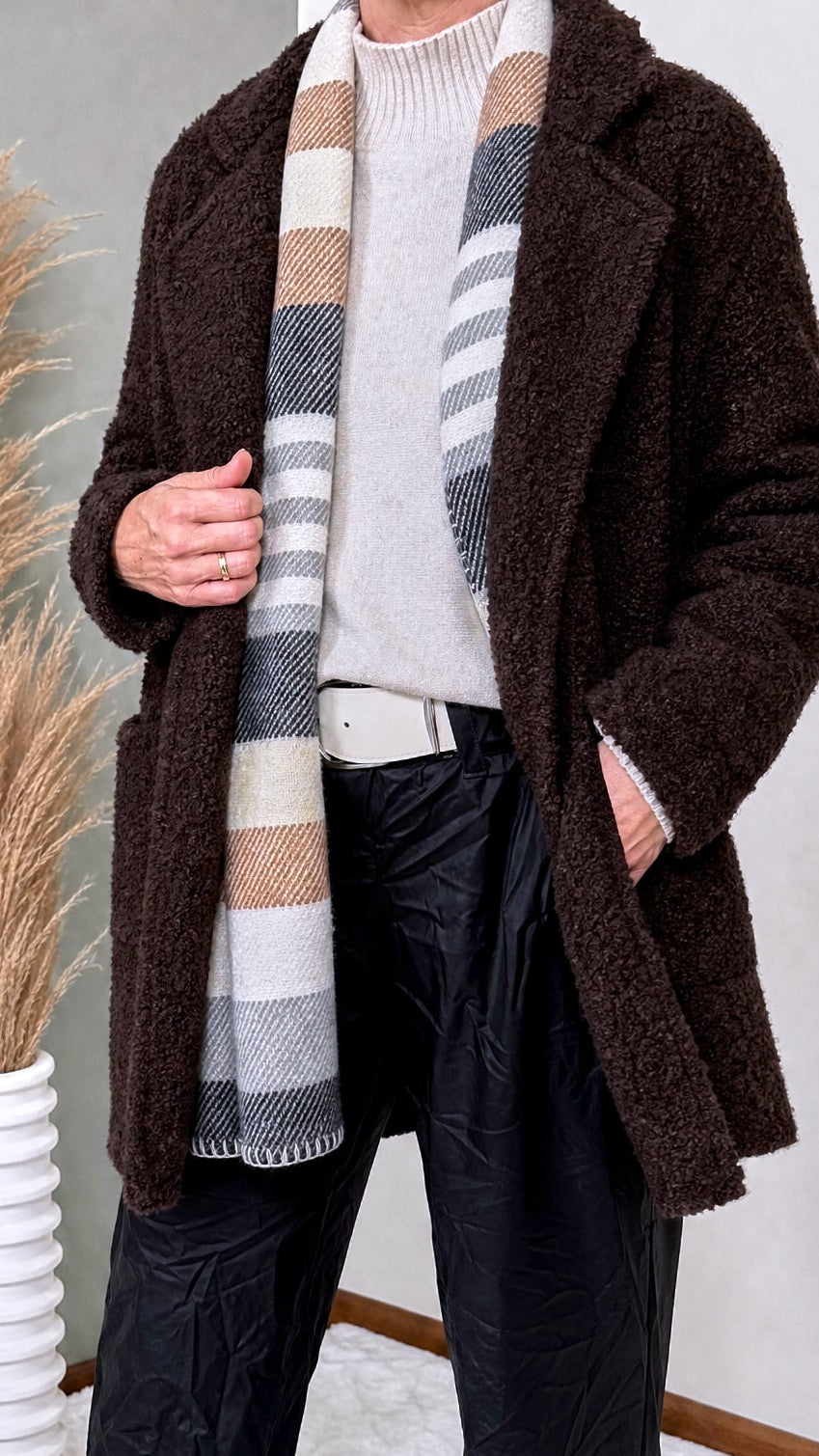 Strickjacke Mireille *Schoko*