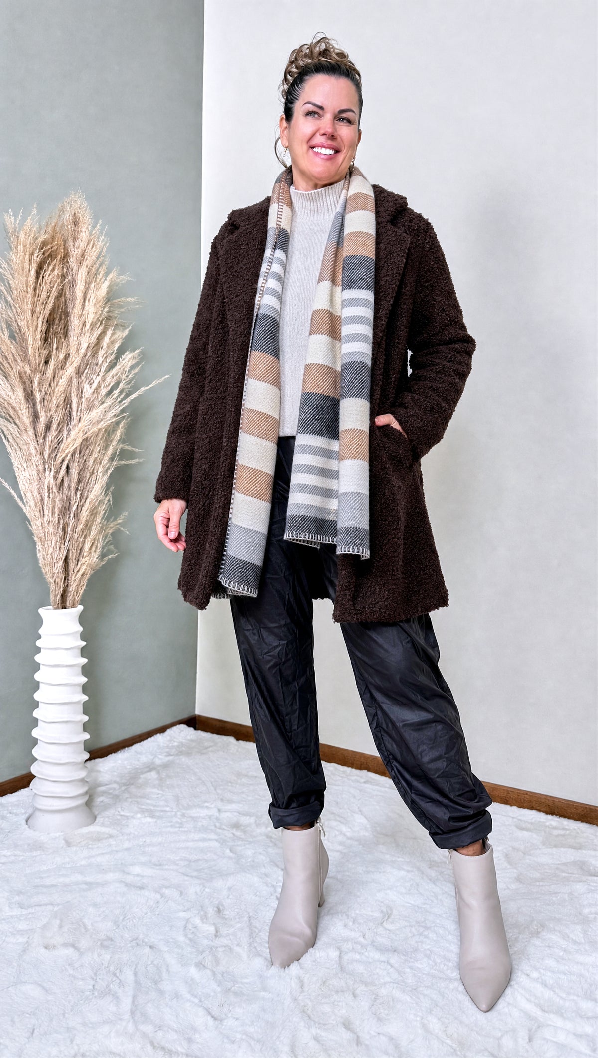 Strickjacke Mireille *Schoko*