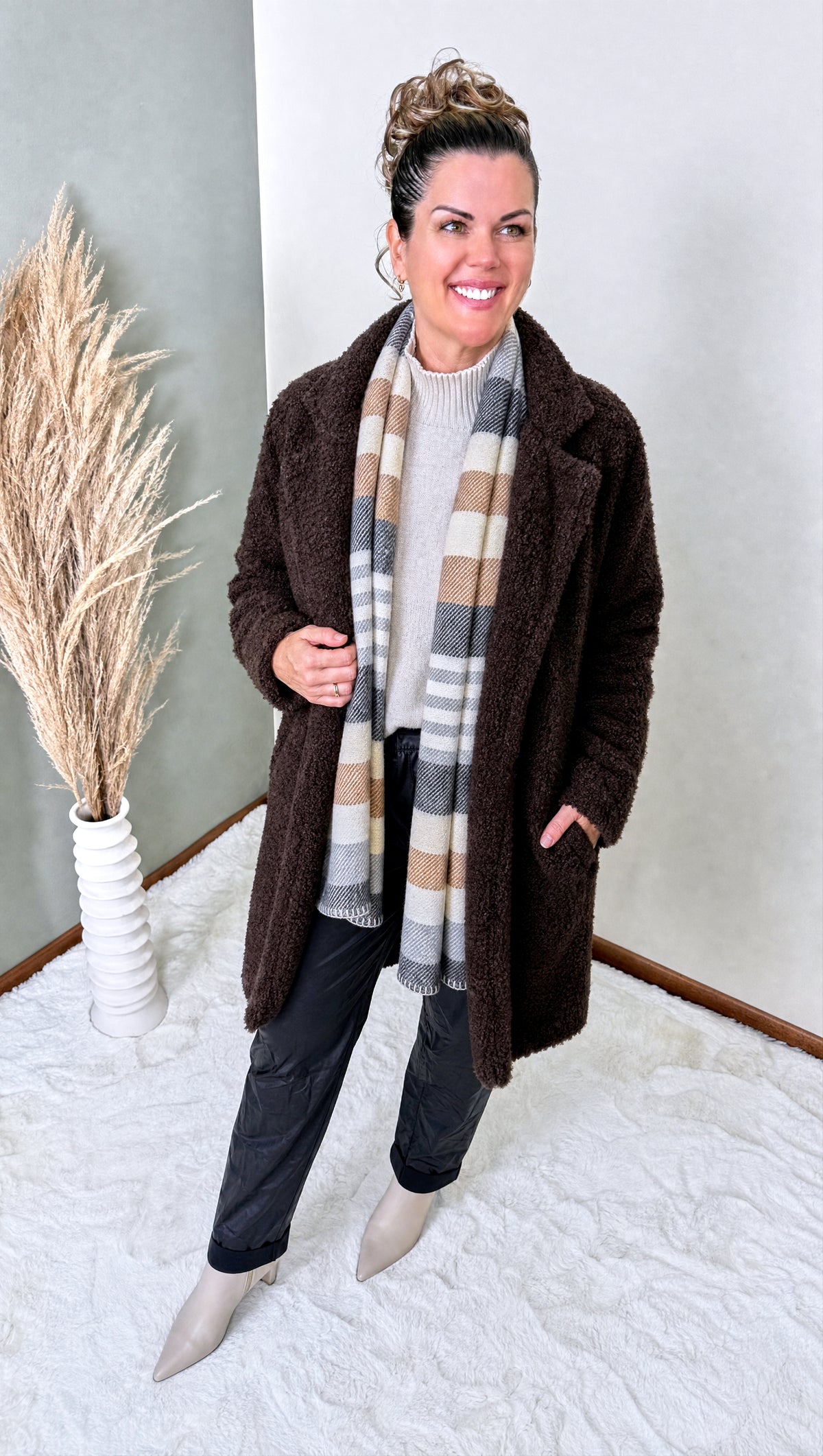 Strickjacke Mireille *Schoko*
