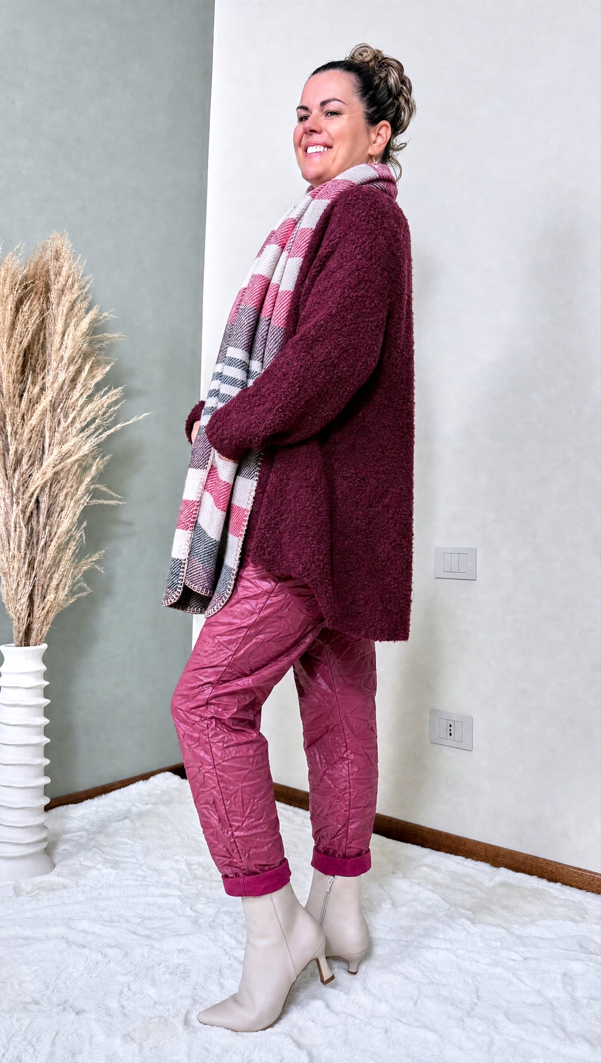Strickjacke Mireille *Bordeaux*