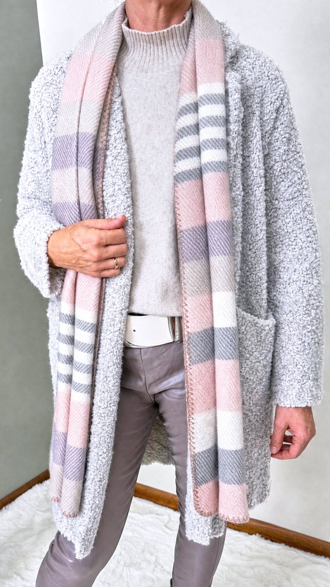 Strickjacke Mireille *Beige-Meliert*