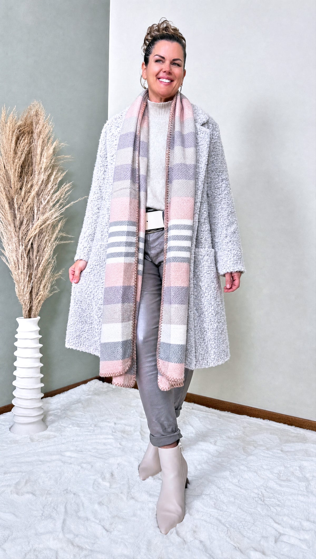 Strickjacke Mireille *Beige-Meliert*