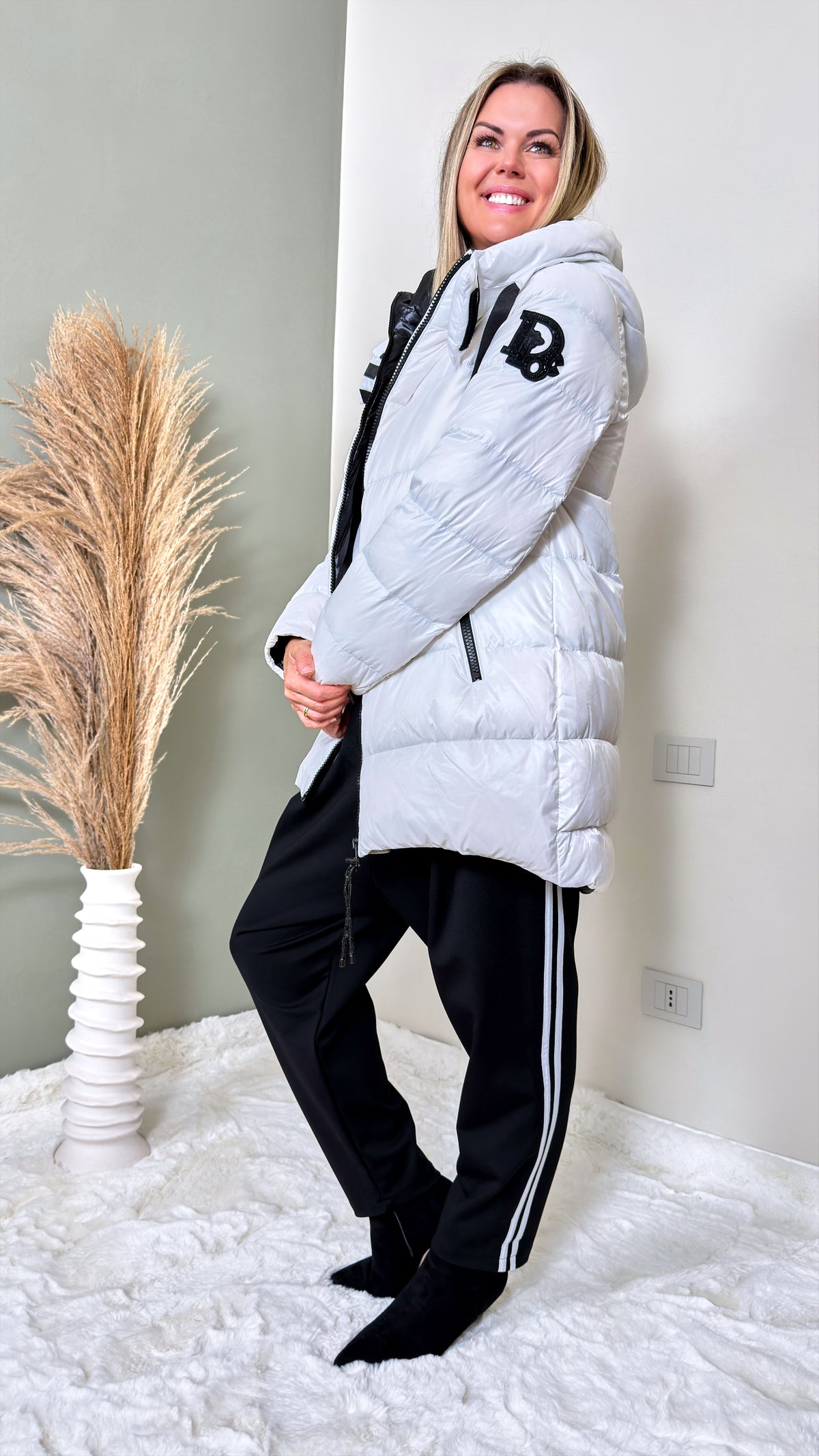 Steppjacke Copper Hush *Weiß*