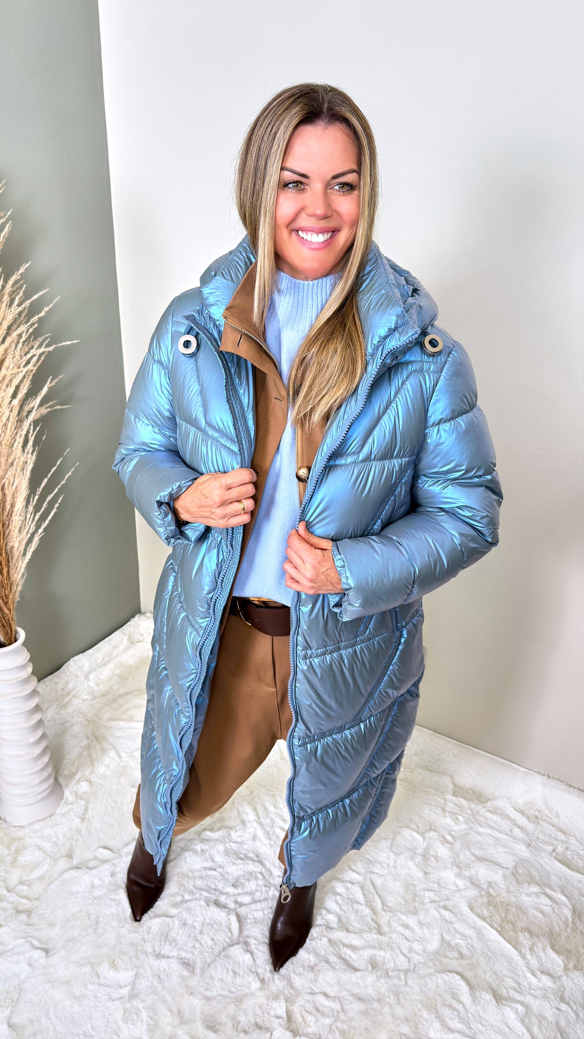 Steppjacke Hudson *Blau*
