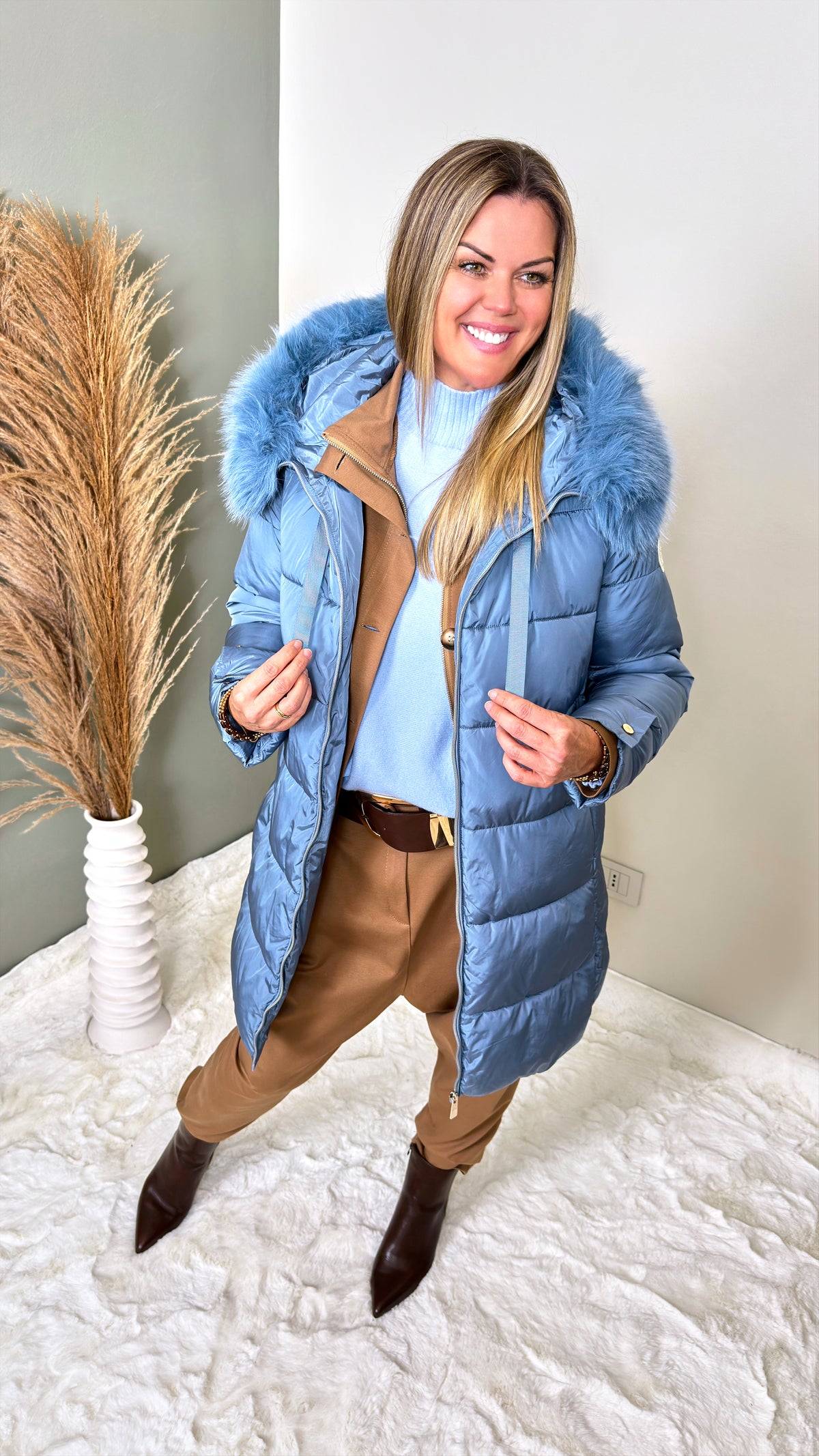 Steppjacke Cozy Fox *Blau*