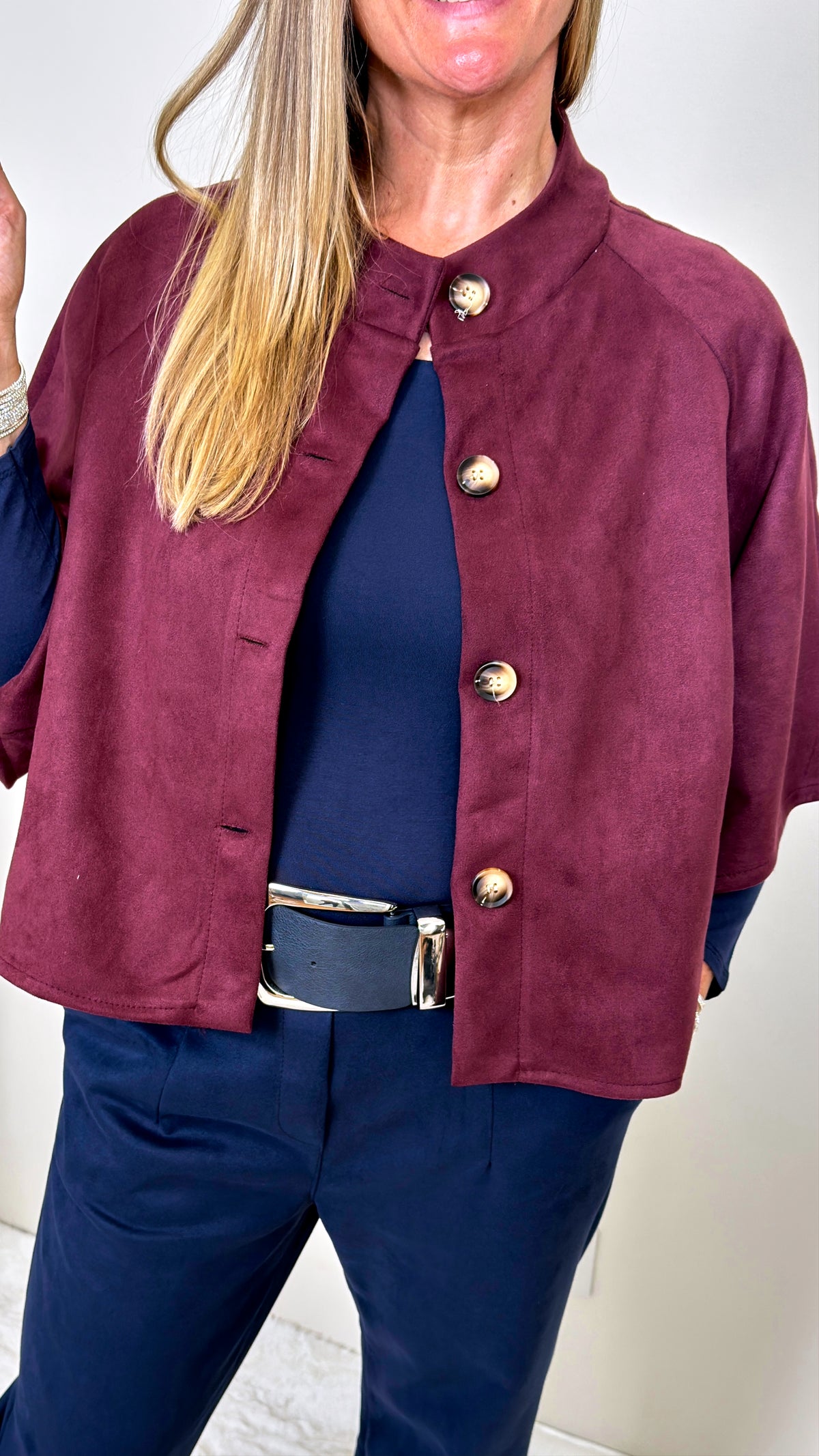 Kurze Jacke Cortina *Bordeaux*