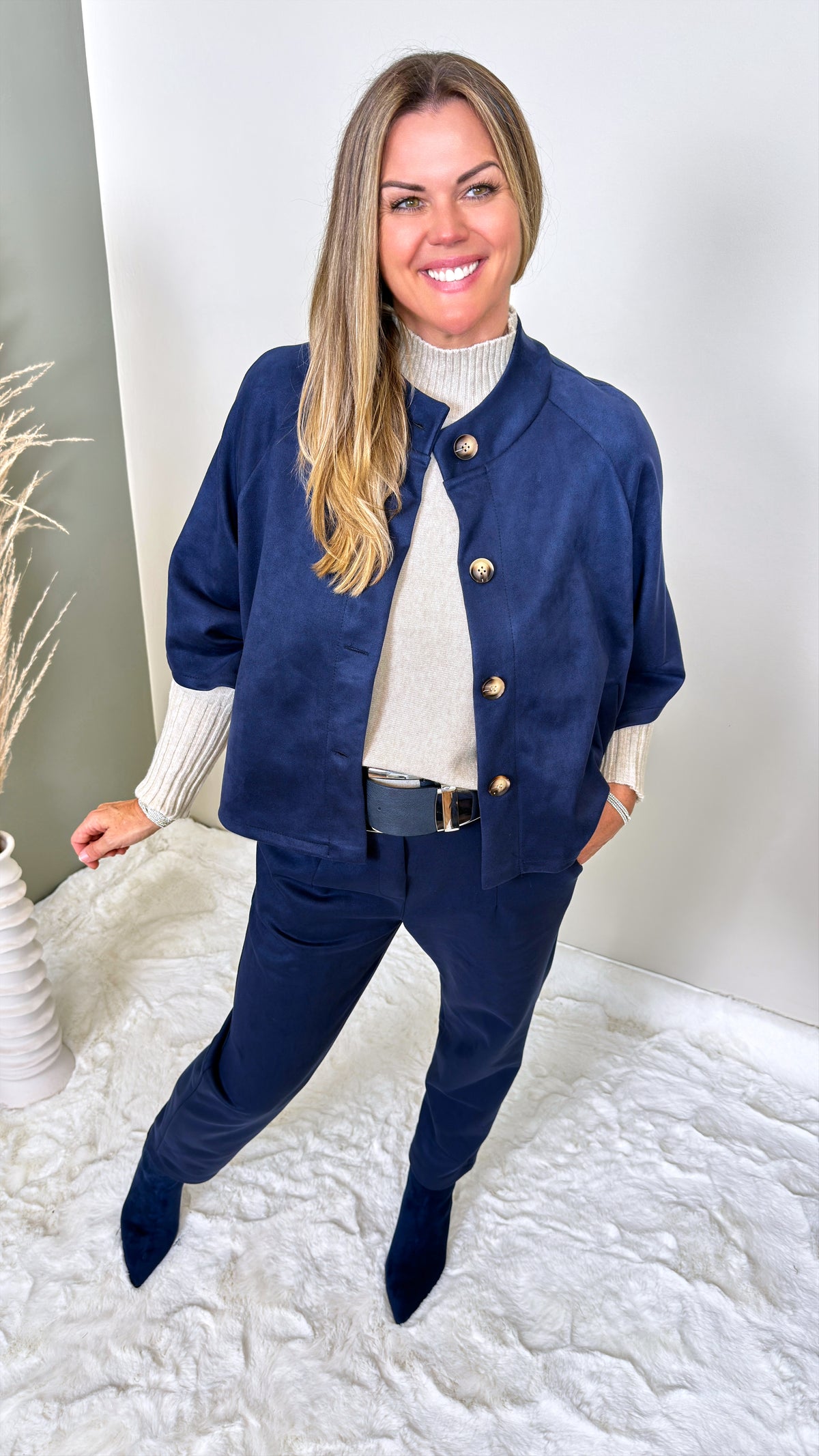 Kurze Jacke Cortina *Dunkelblau*