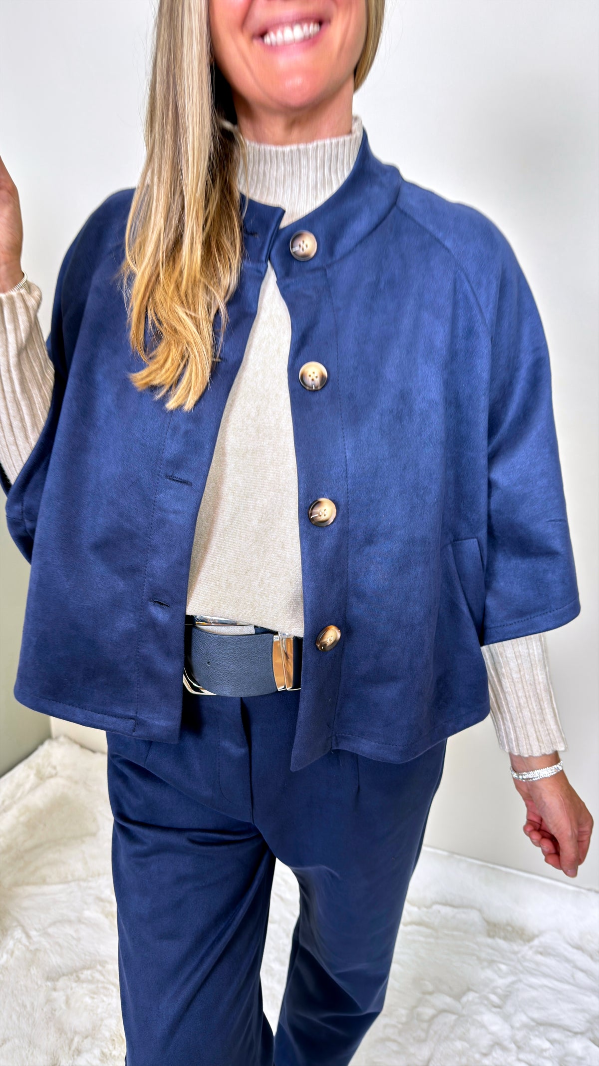 Kurze Jacke Cortina *Dunkelblau*