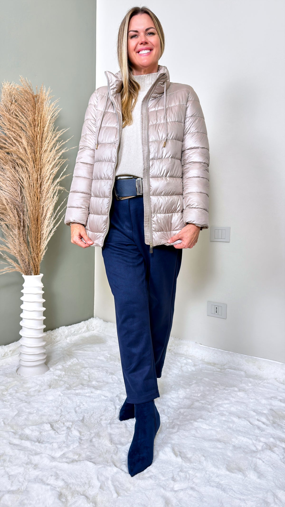 Steppjacke Everyday is Autumn  *Creme*