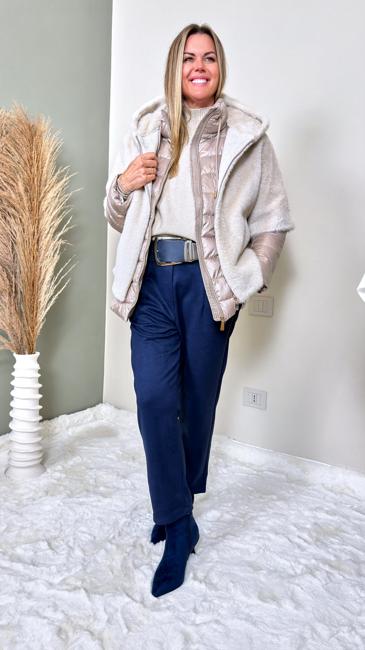 Steppjacke Everyday is Autumn  *Creme*