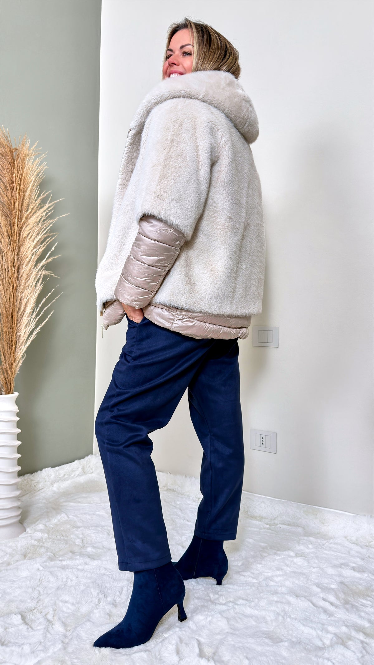 Steppjacke Everyday is Autumn  *Creme*