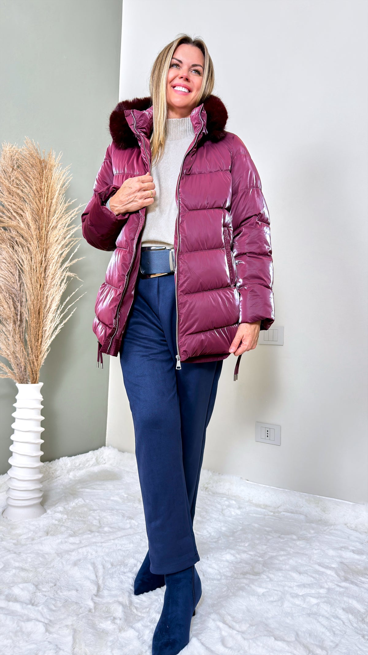 Steppjacke Masterpiece *Bordeaux*