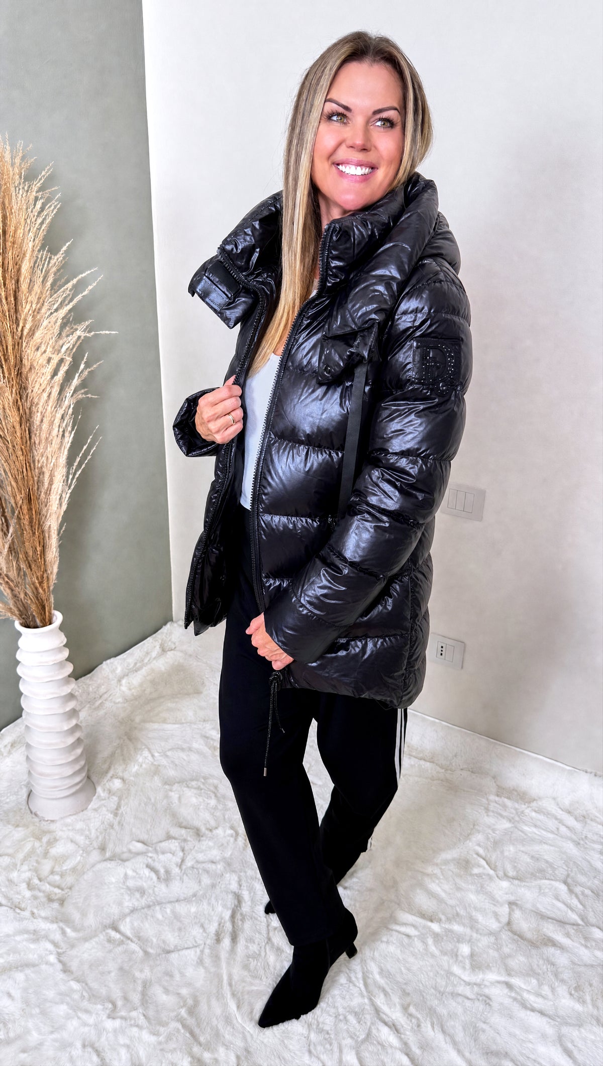 Steppjacke Copper Hush *Schwarz*