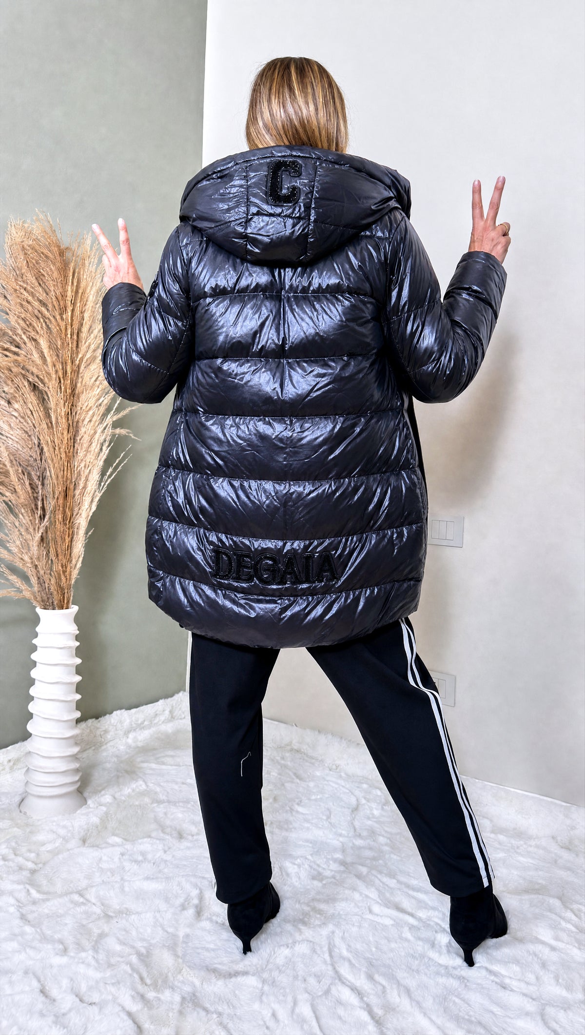 Steppjacke Copper Hush *Schwarz*