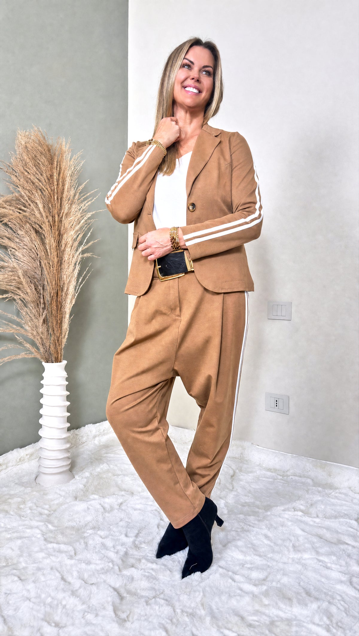 Hose Belmara *Camel*