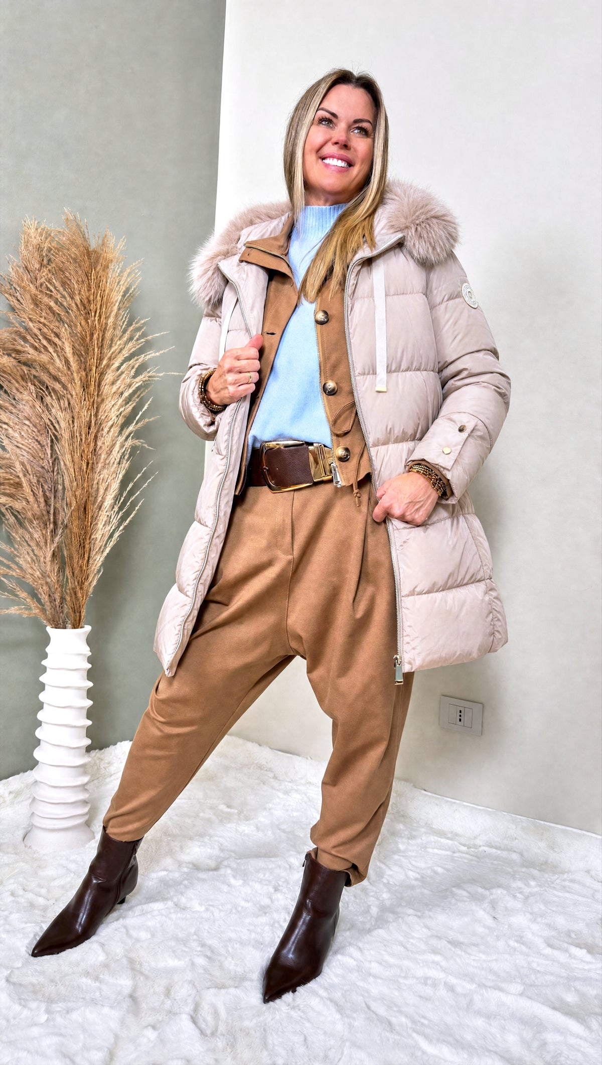 Steppjacke Cozy Fox *Beige*